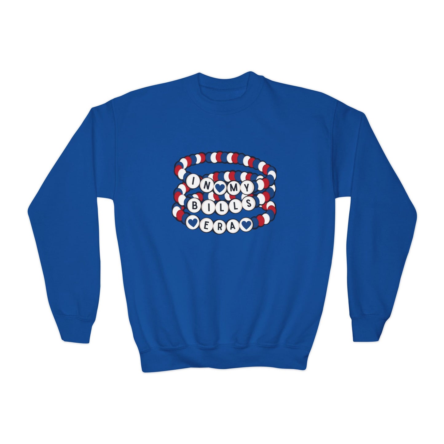 In My Buffalo Bills Era Youth Crewneck Sweatshirt