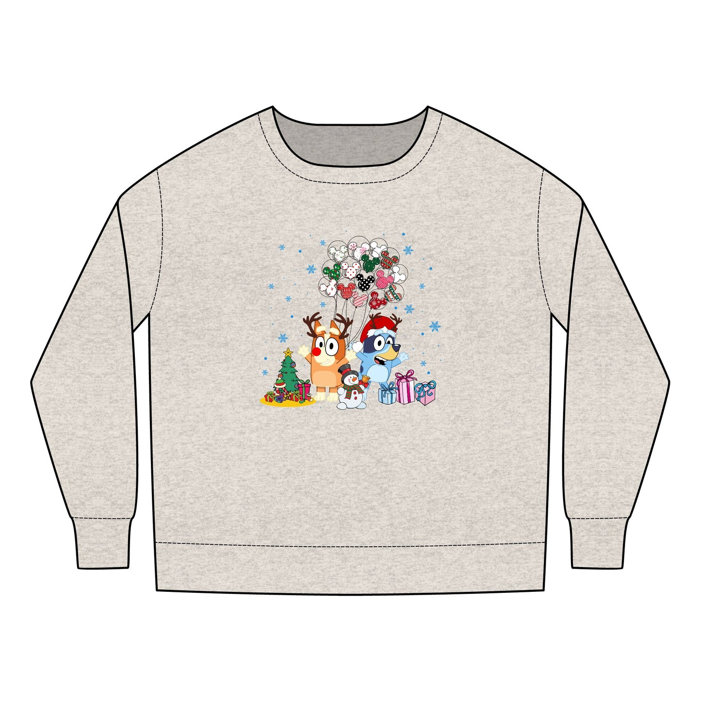 Bluey Christmas Morning Toddler Sweatshirt