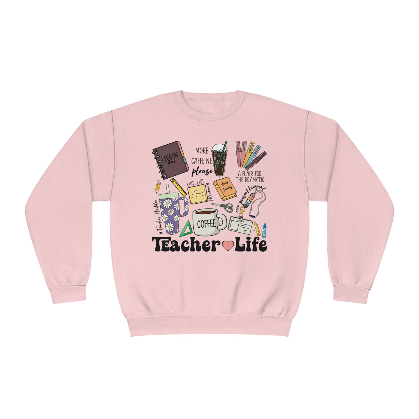 Teacher Things Unisex NuBlend® Crewneck Sweatshirt
