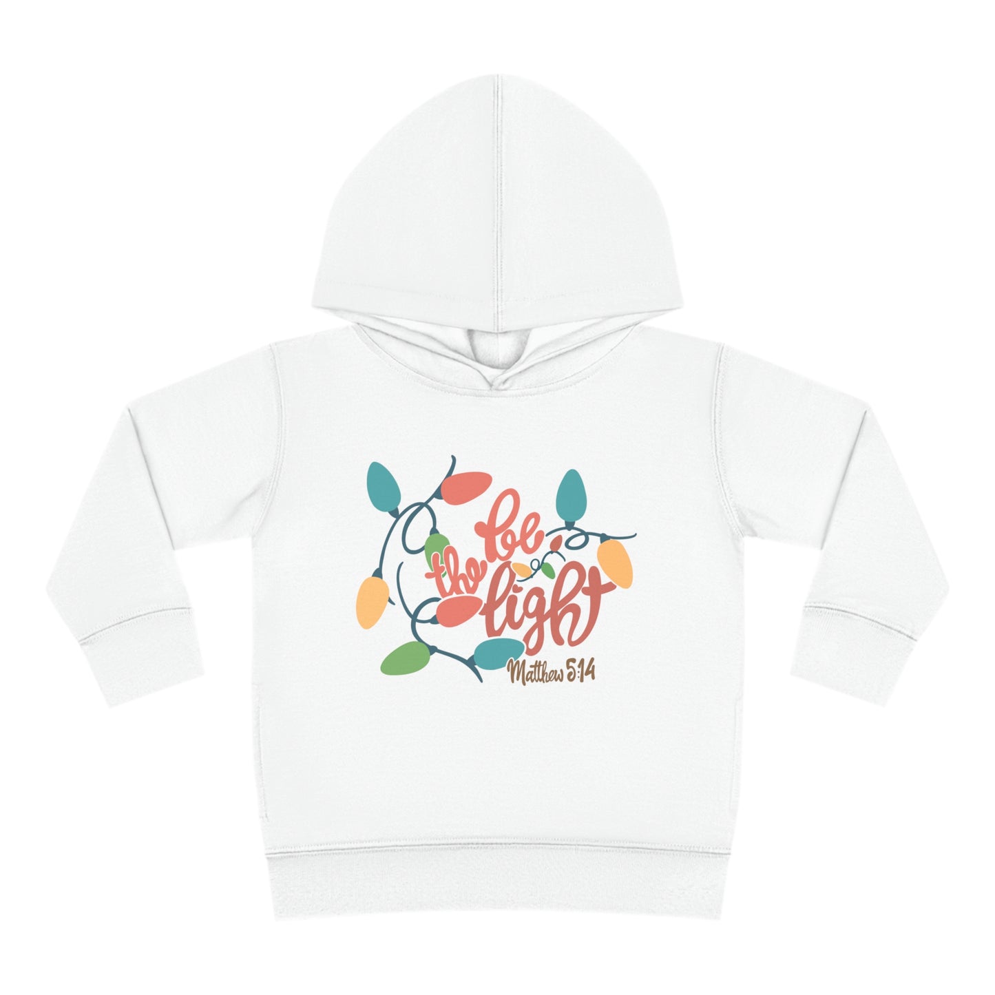 Be the Light Toddler Pullover Fleece Hoodie