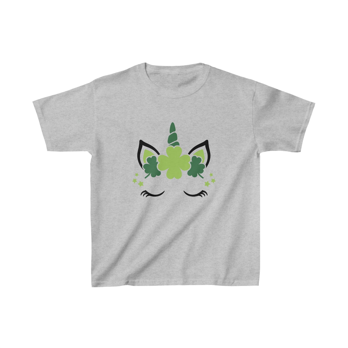 Shamrock Unicorn Kids Heavy Cotton™ Tee
