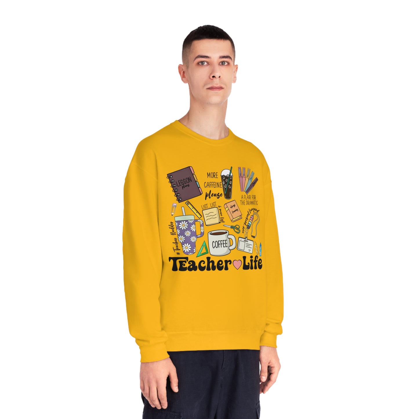 Teacher Things Unisex NuBlend® Crewneck Sweatshirt