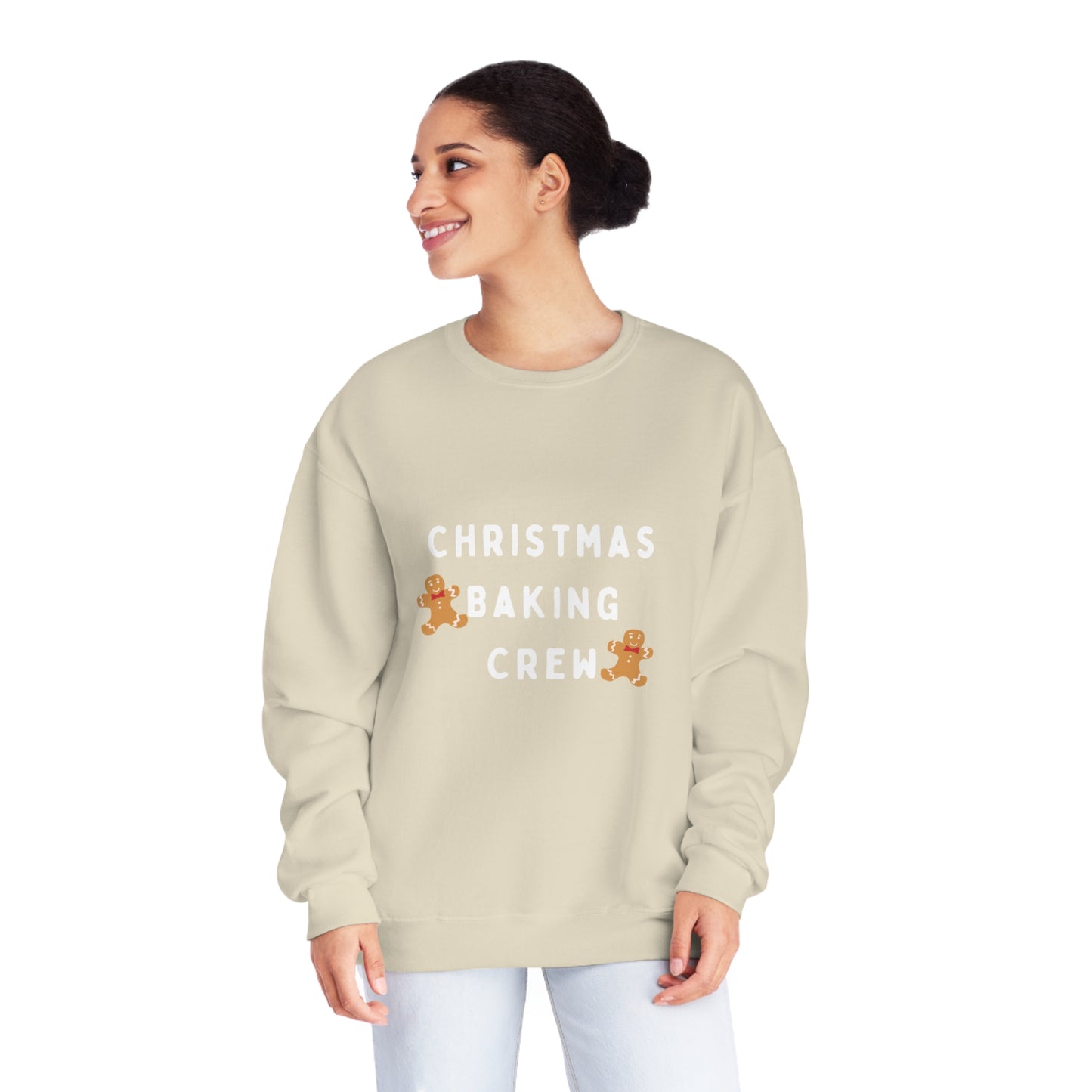 Baking Squad Front and Back Design Unisex NuBlend® Crewneck Sweatshirt
