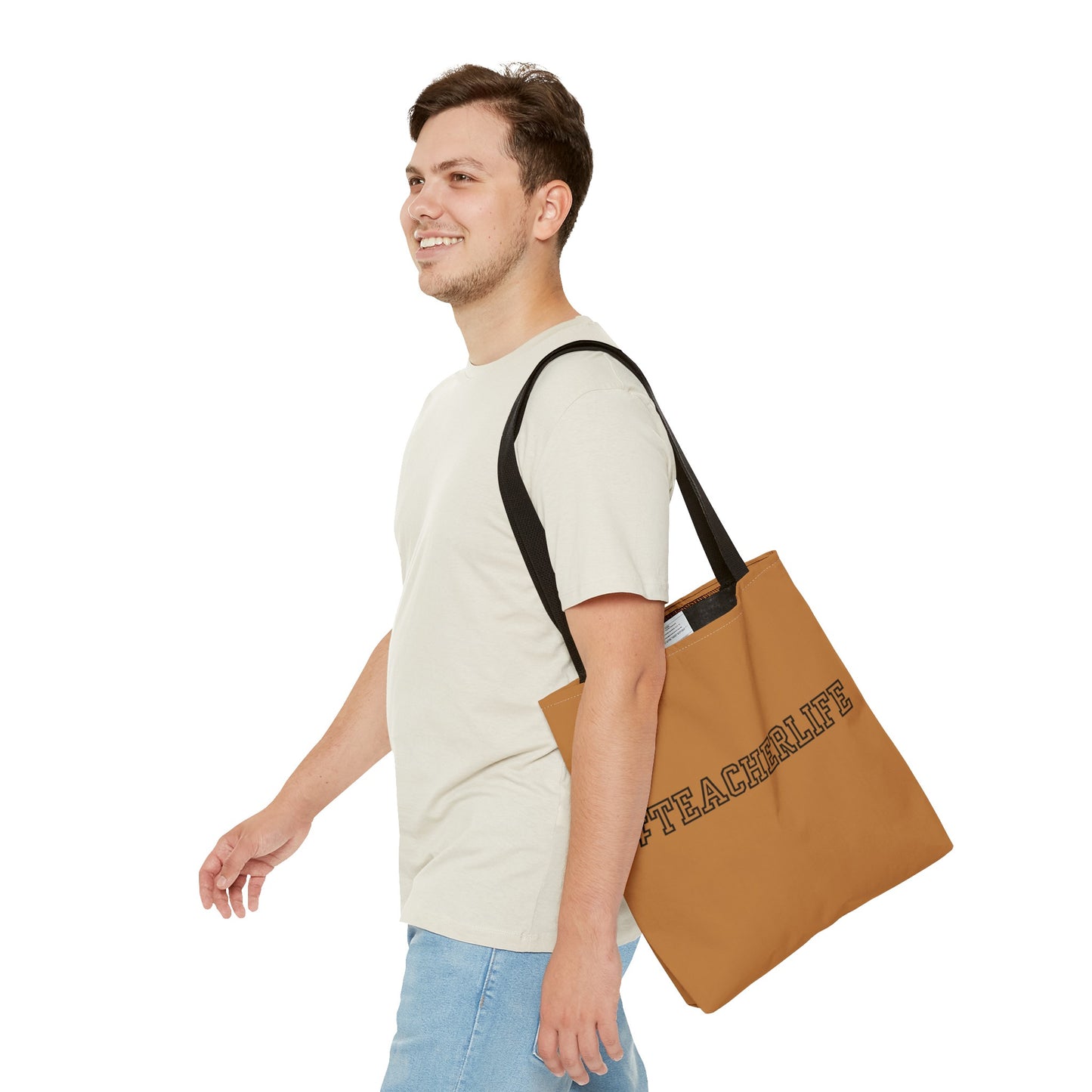 #teacherlife Tote Bag (AOP)