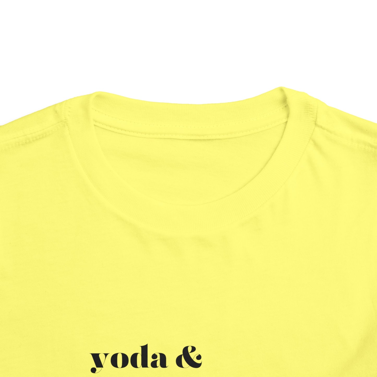 Yoda Luke Anakin Toddler Short Sleeve Tee