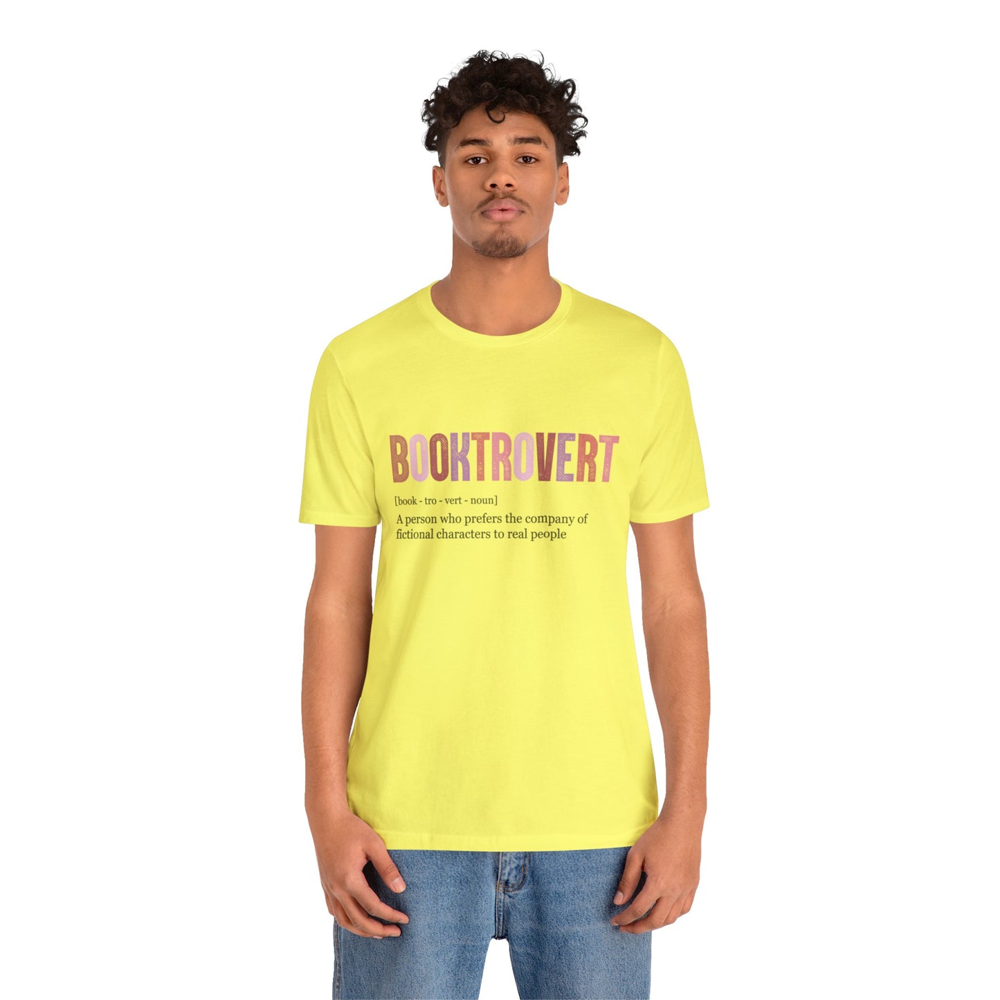 Booktrovert Unisex Jersey Short Sleeve Tee