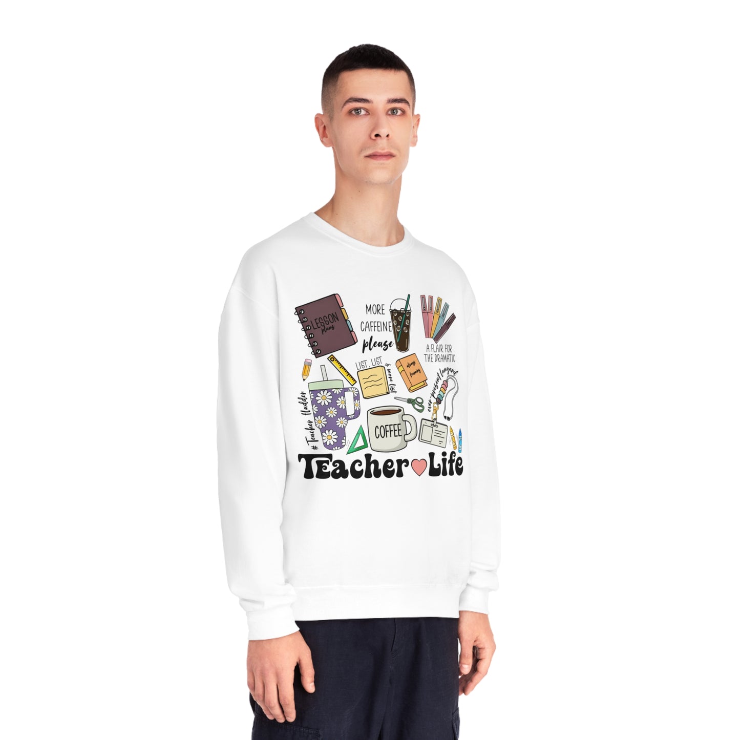 Teacher Things Unisex NuBlend® Crewneck Sweatshirt