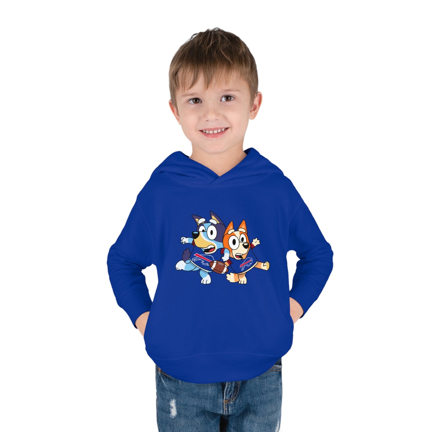 Buffalo Bluey Toddler Pullover Fleece Hoodie