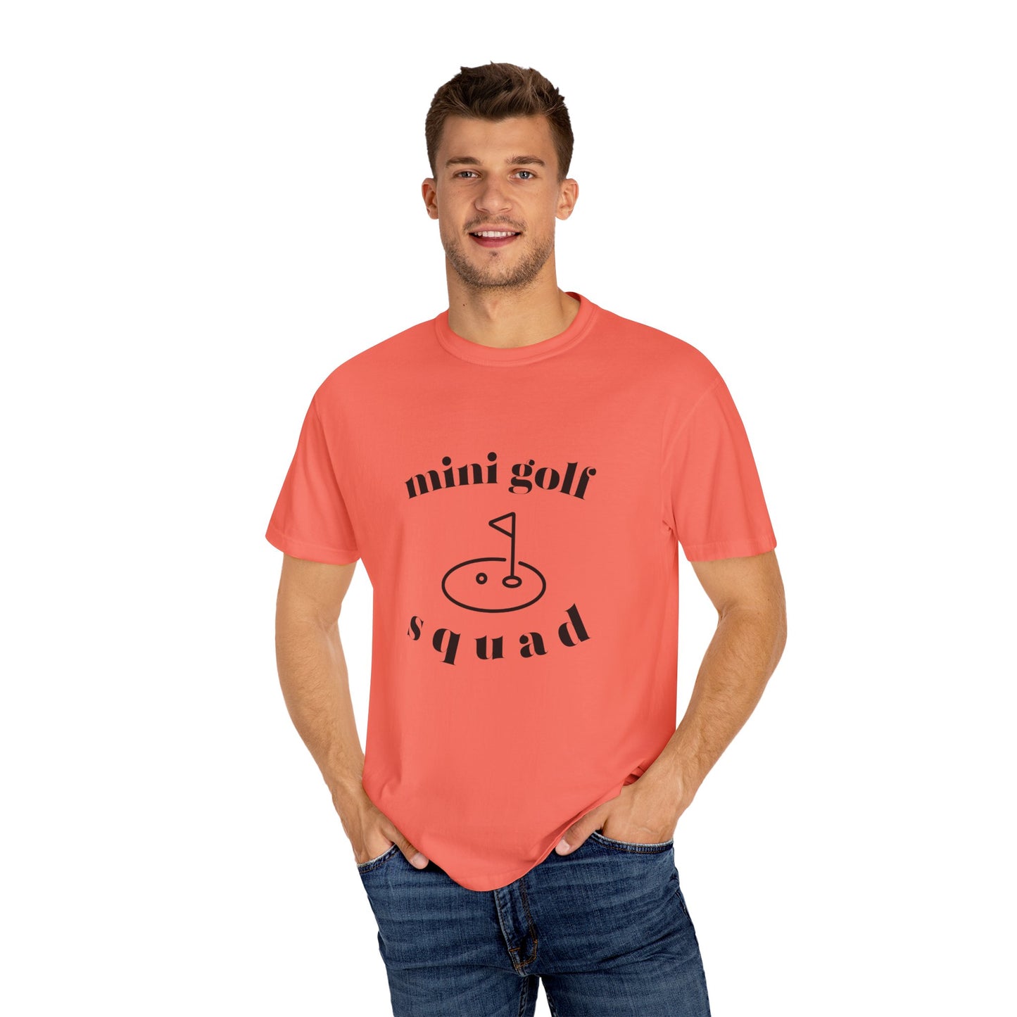 Mini Golf Squad Unisex Garment-Dyed T-shirt