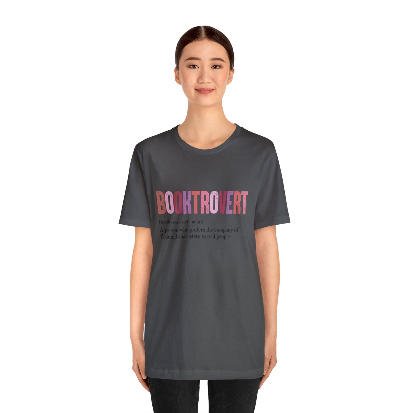 Booktrovert Unisex Jersey Short Sleeve Tee