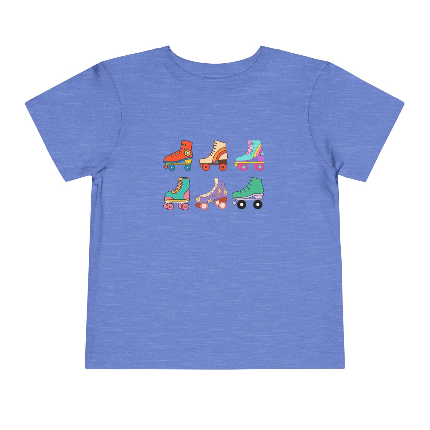 Roller Skates Toddler Short Sleeve Tee