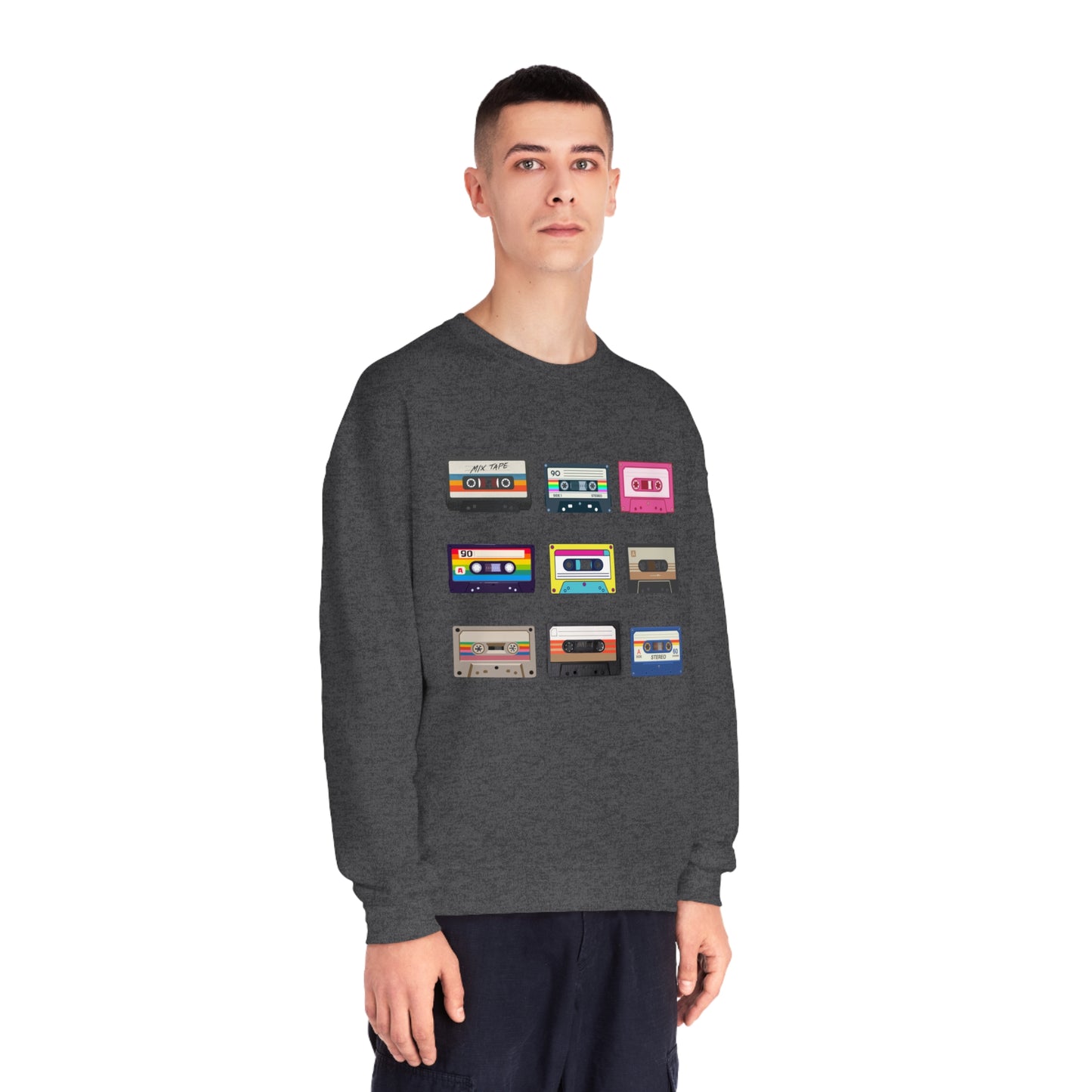 Cassettes Unisex NuBlend® Crewneck Sweatshirt
