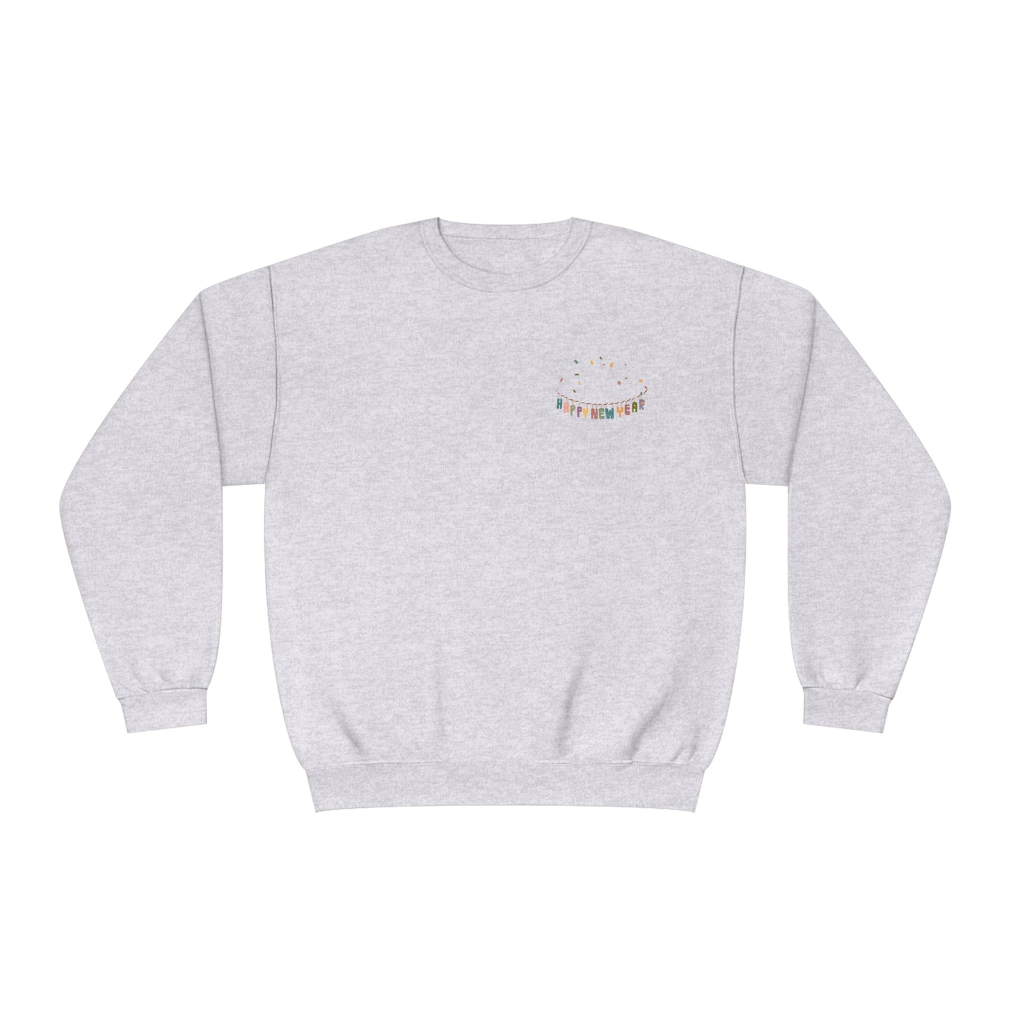 Happy New Year Banner Unisex NuBlend® Crewneck Sweatshirt
