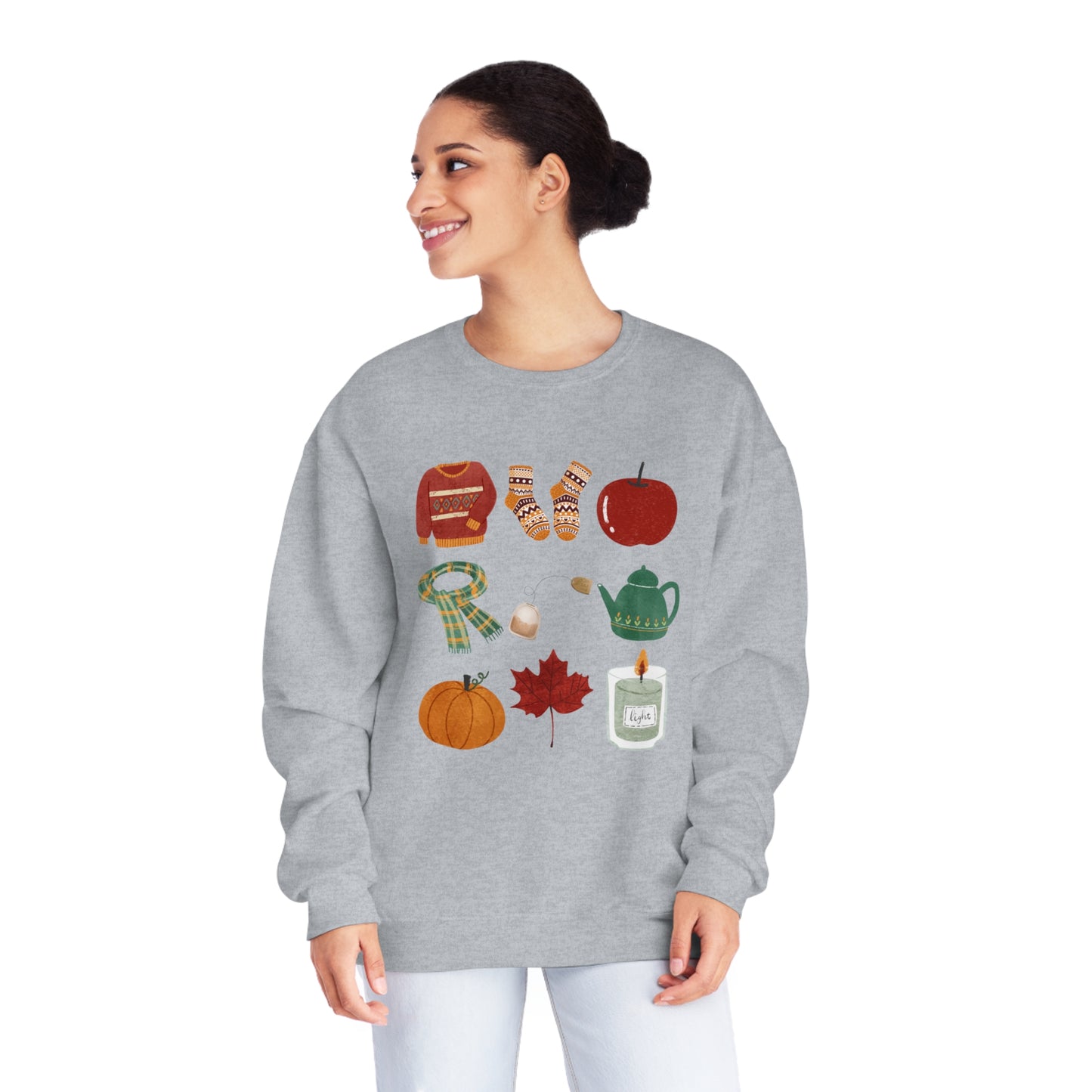 Fall Favorite Things Unisex NuBlend® Crewneck Sweatshirt