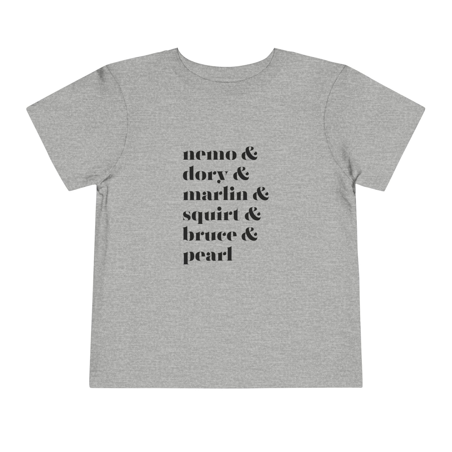 Nemo Dory Marlin Toddler Short Sleeve Tee