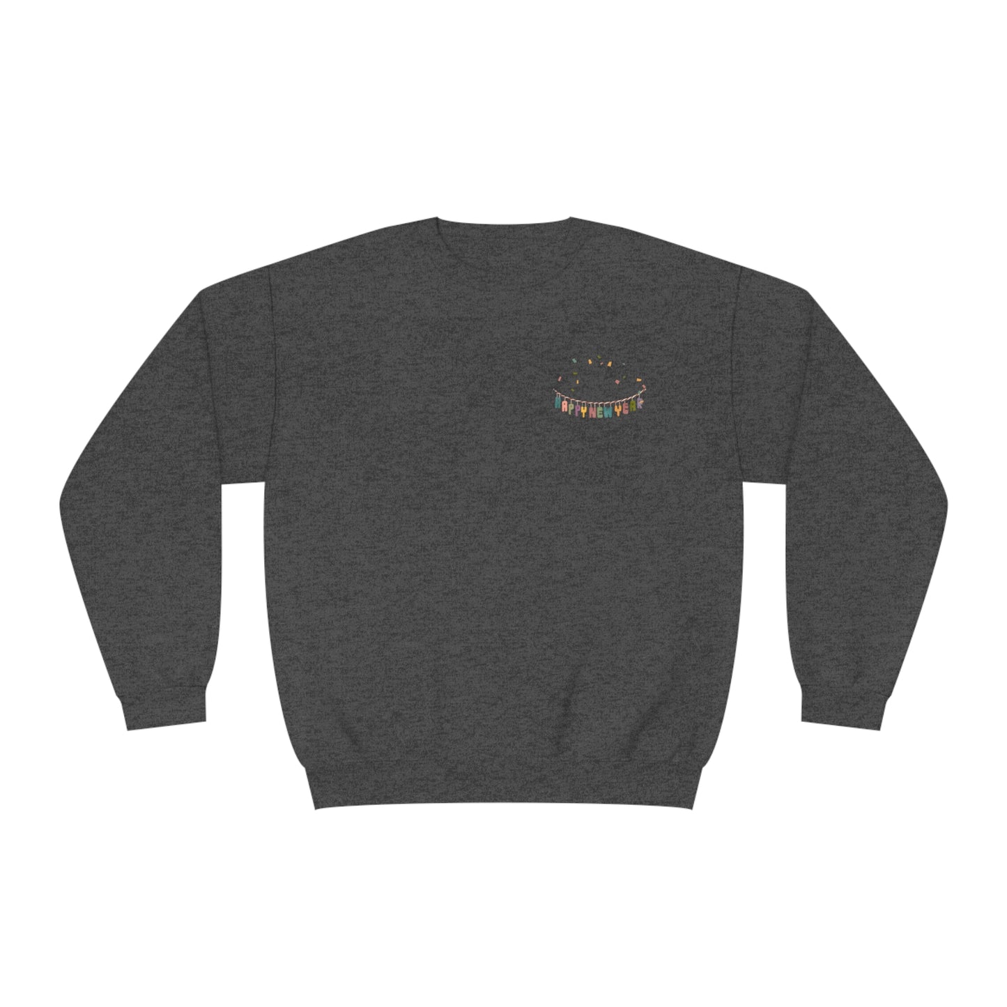 Happy New Year Banner Unisex NuBlend® Crewneck Sweatshirt