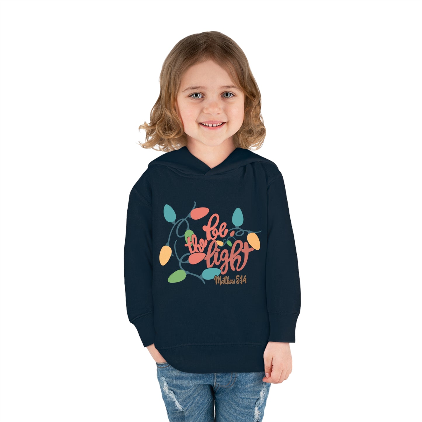 Be the Light Toddler Pullover Fleece Hoodie
