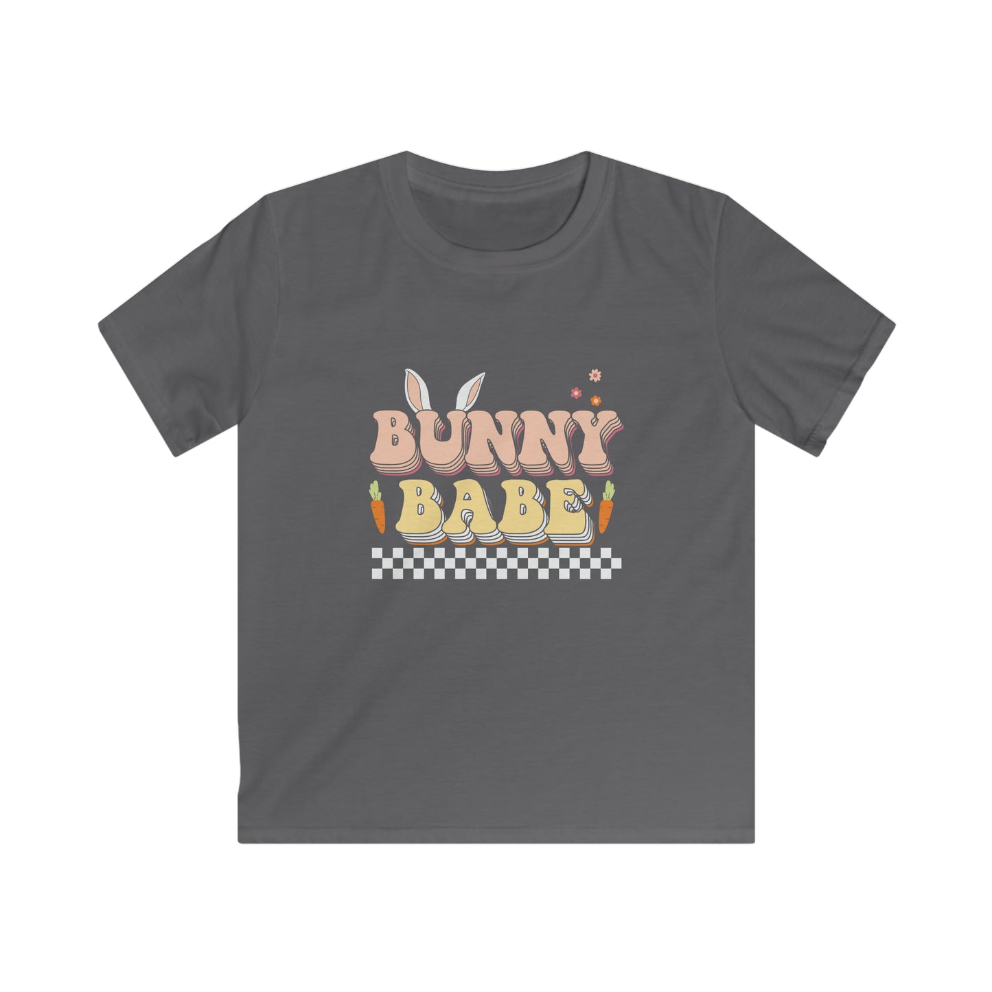 Bunny Babe Kids Softstyle Tee