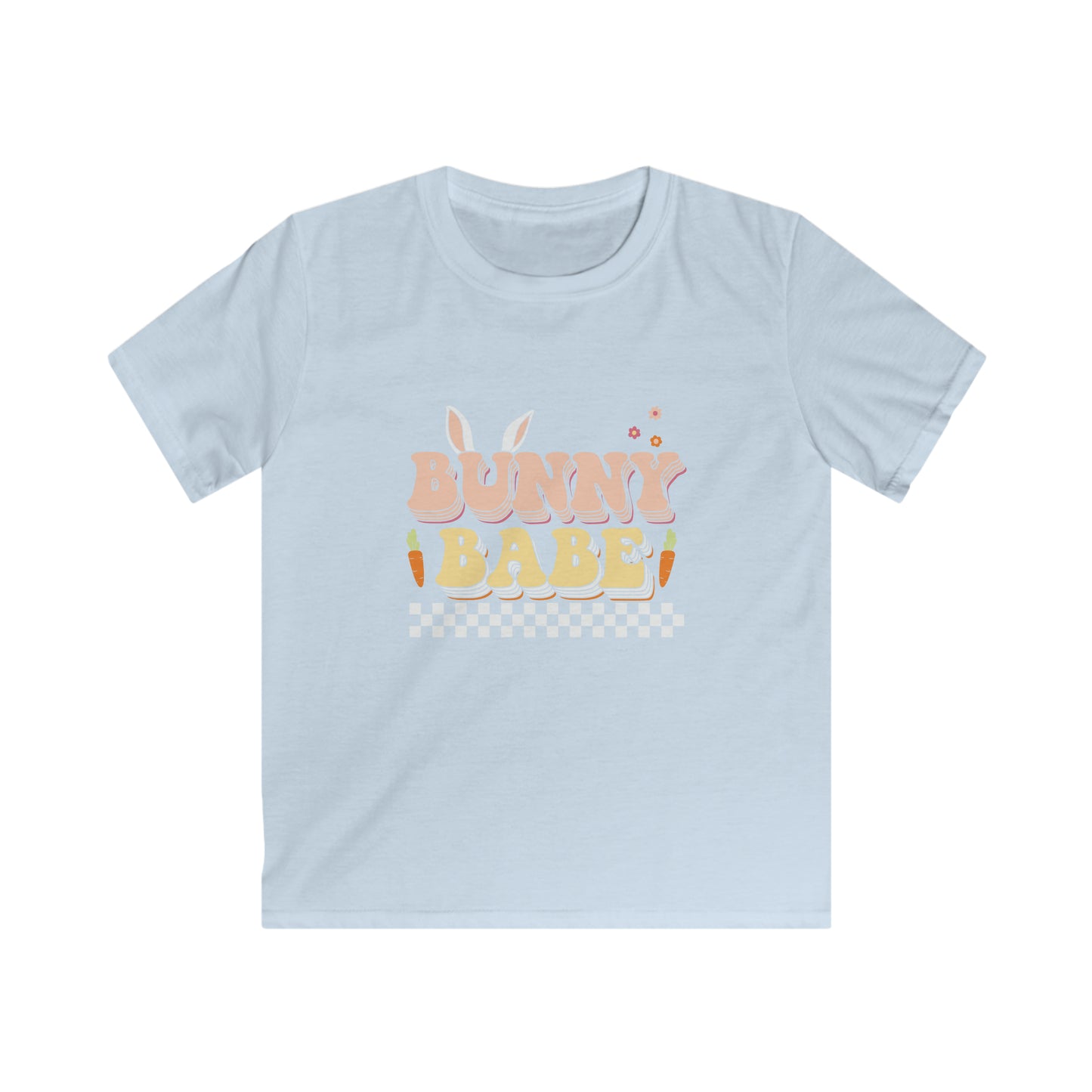 Bunny Babe Kids Softstyle Tee