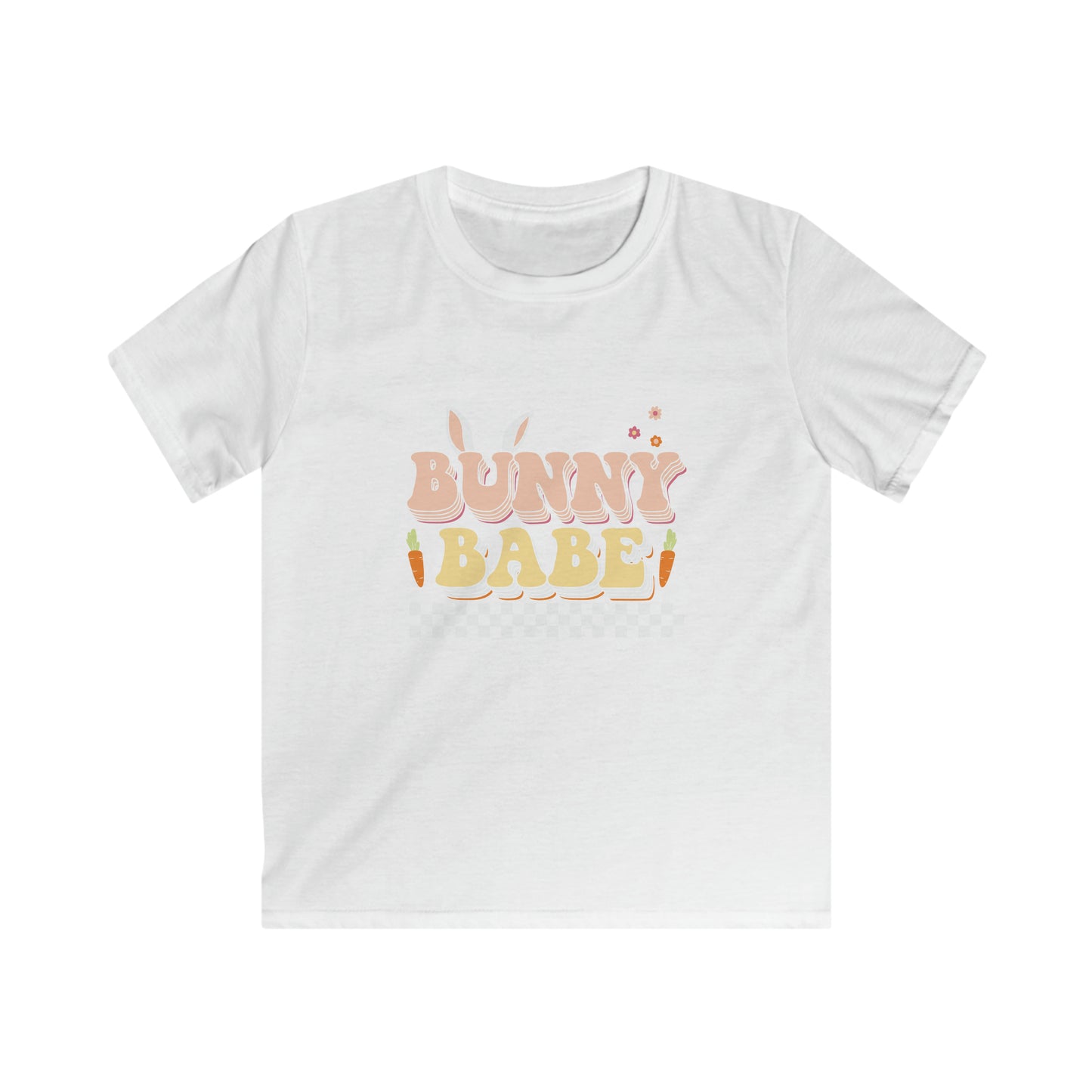 Bunny Babe Kids Softstyle Tee
