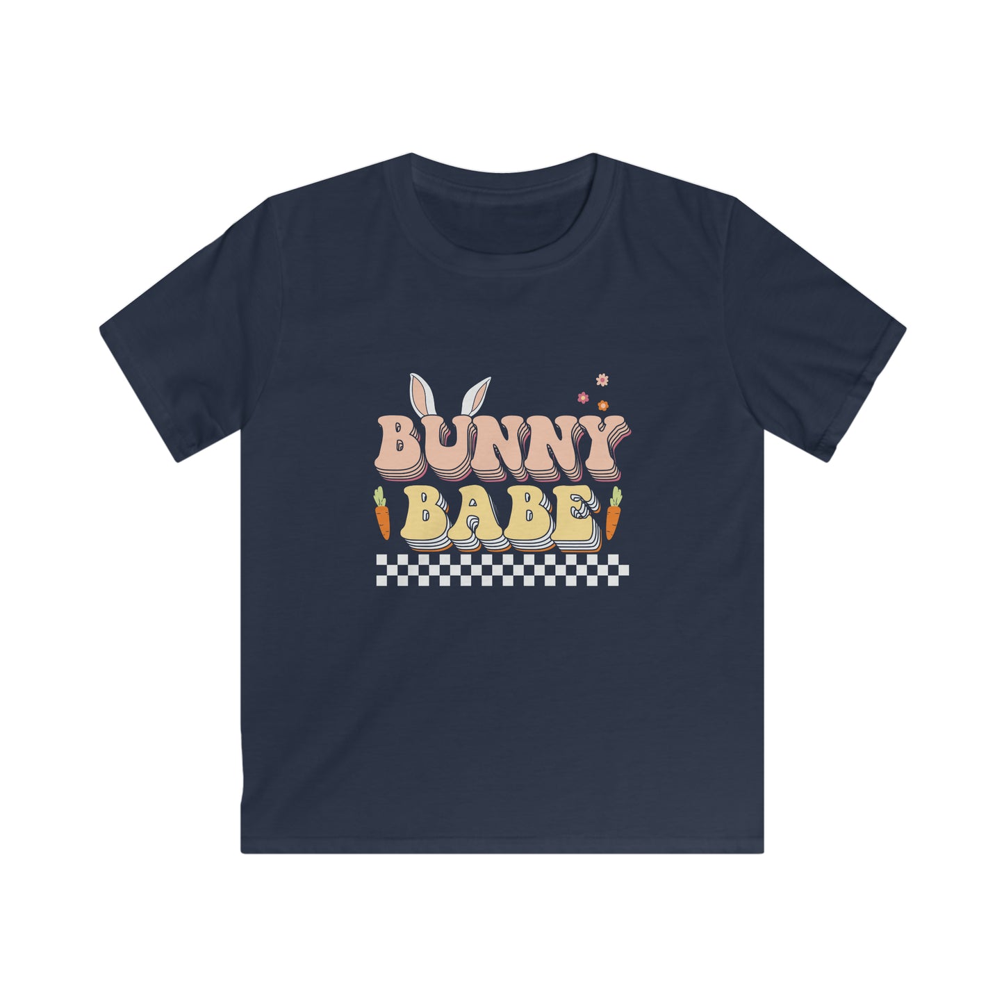 Bunny Babe Kids Softstyle Tee