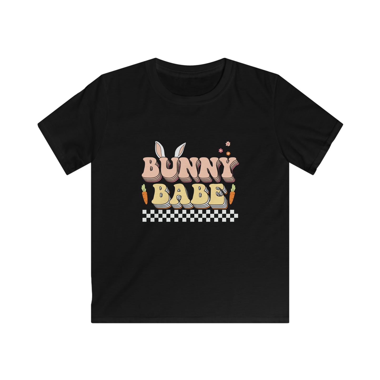 Bunny Babe Kids Softstyle Tee
