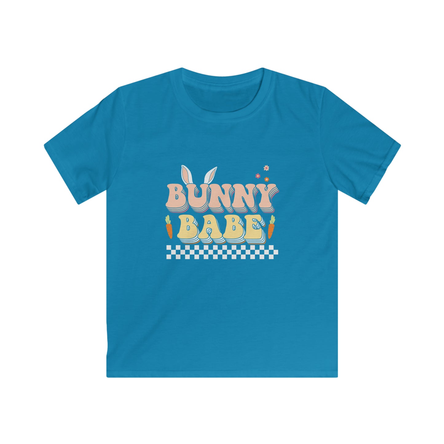 Bunny Babe Kids Softstyle Tee