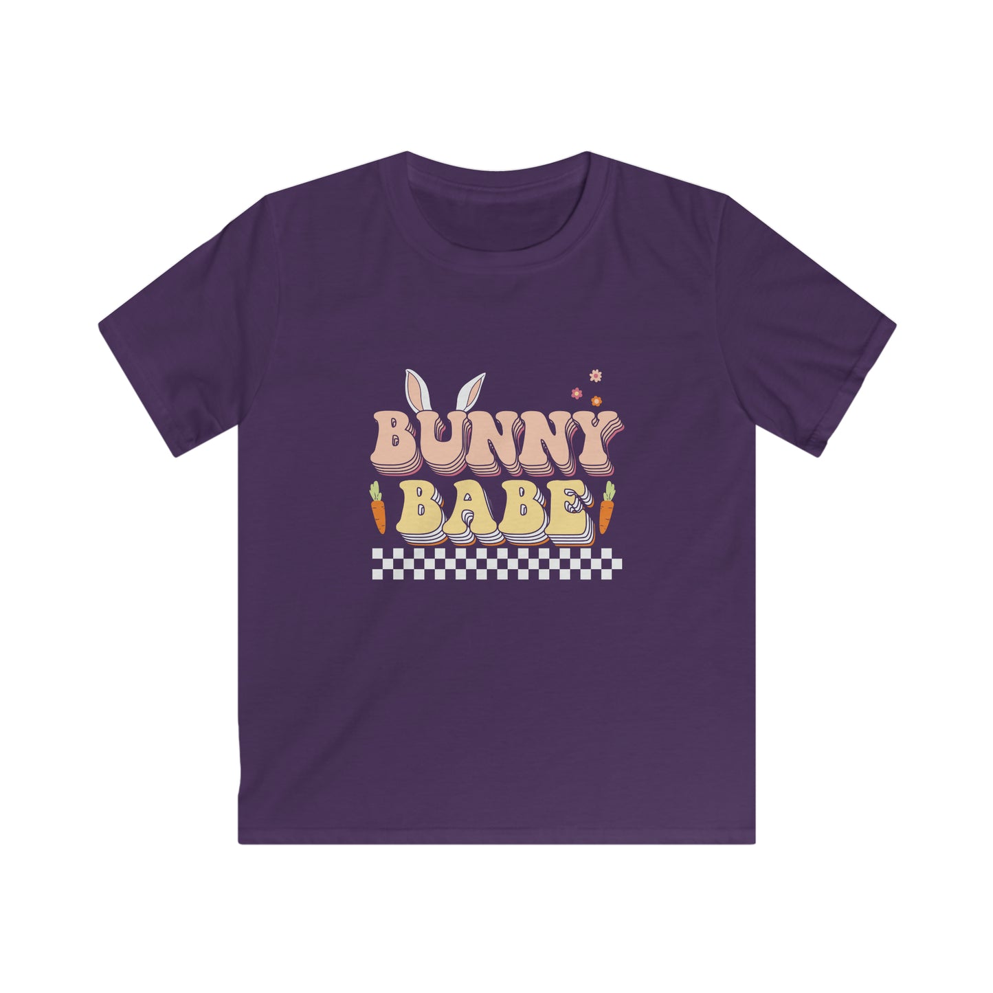 Bunny Babe Kids Softstyle Tee
