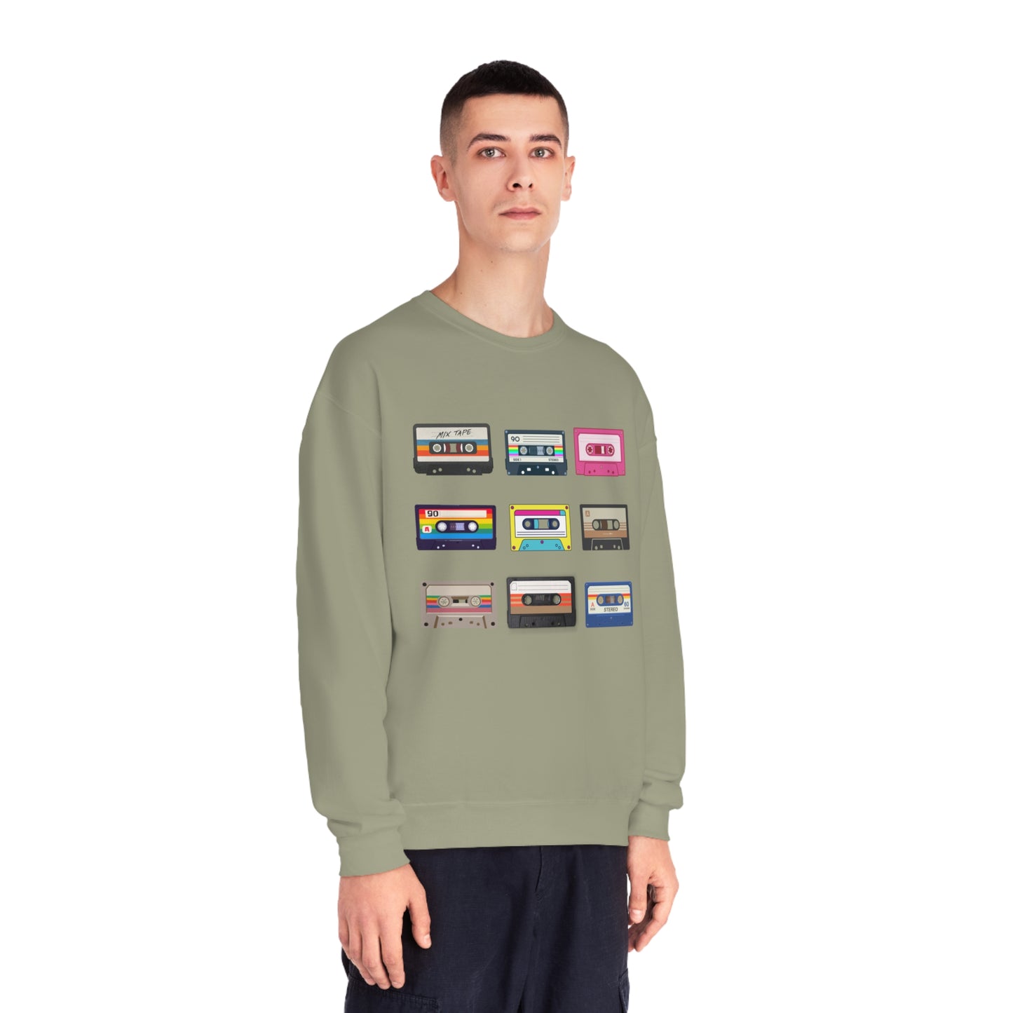 Cassettes Unisex NuBlend® Crewneck Sweatshirt