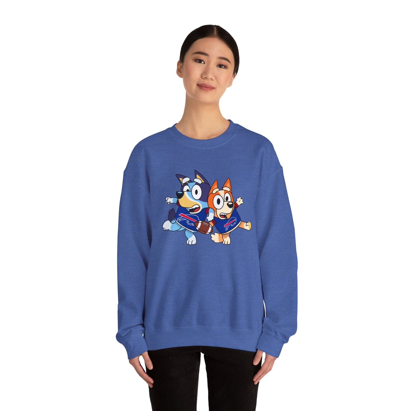 Bluey Buffalo Unisex Heavy Blend™ Crewneck Sweatshirt