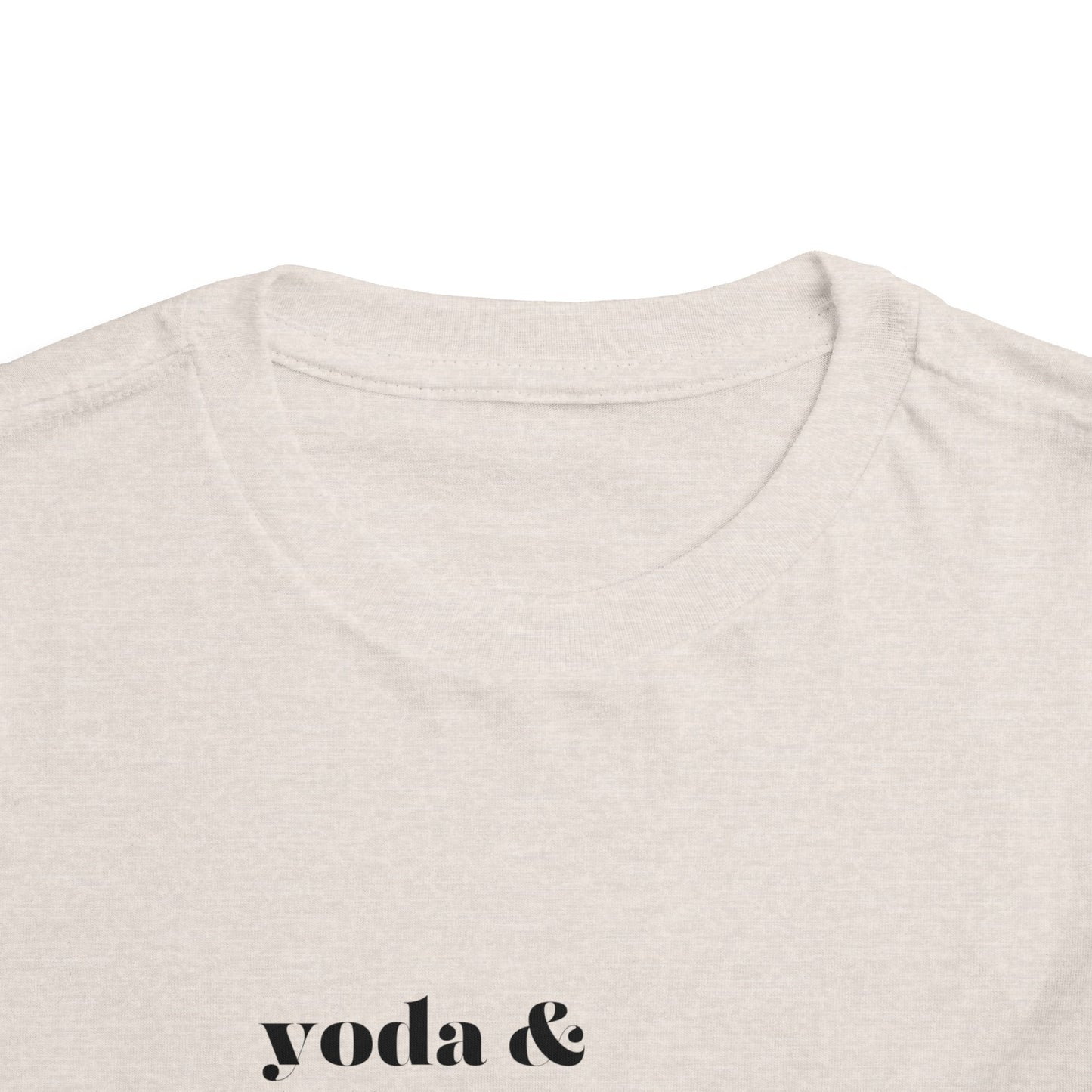 Yoda Luke Anakin Toddler Short Sleeve Tee
