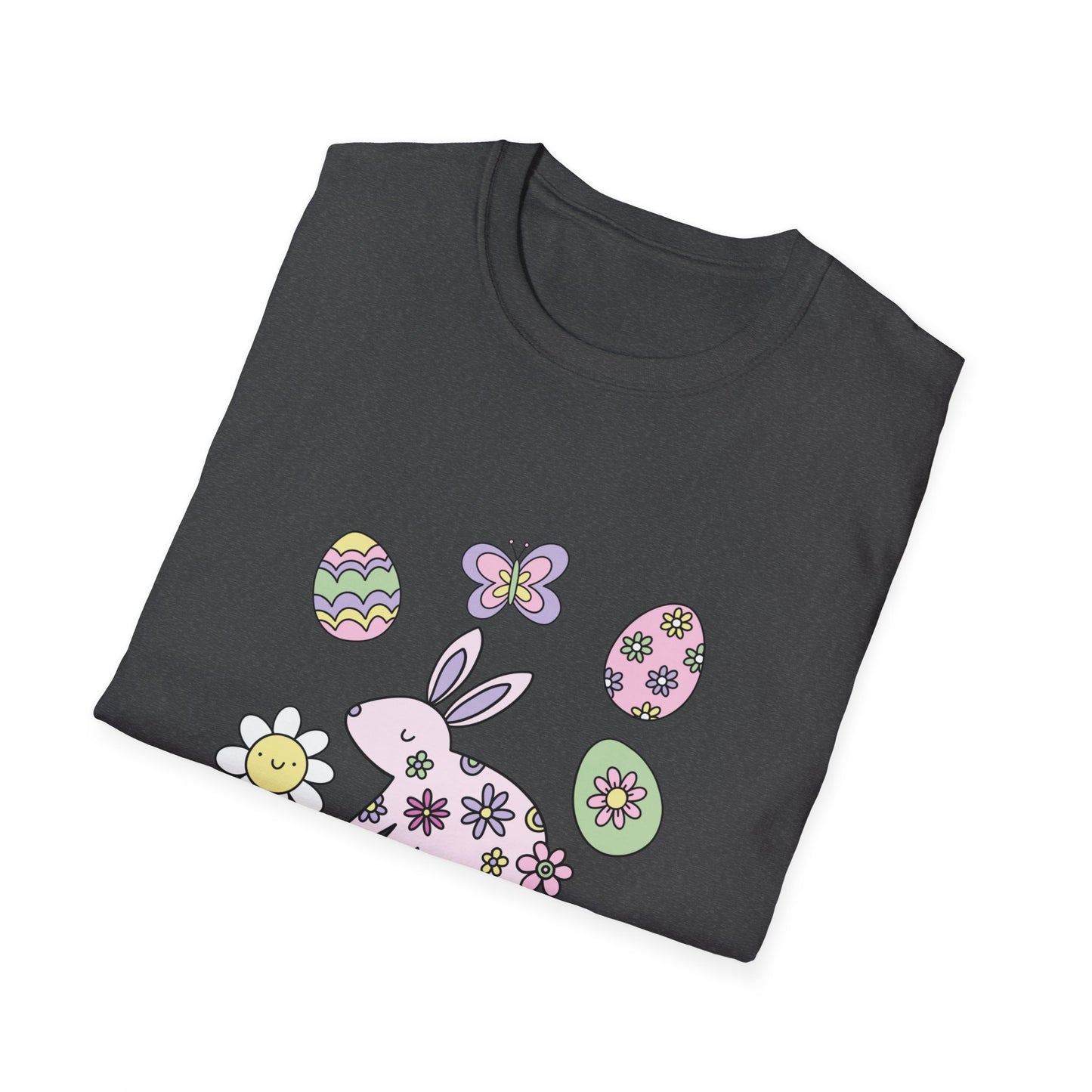 Pastel Bunny Unisex Softstyle T-Shirt