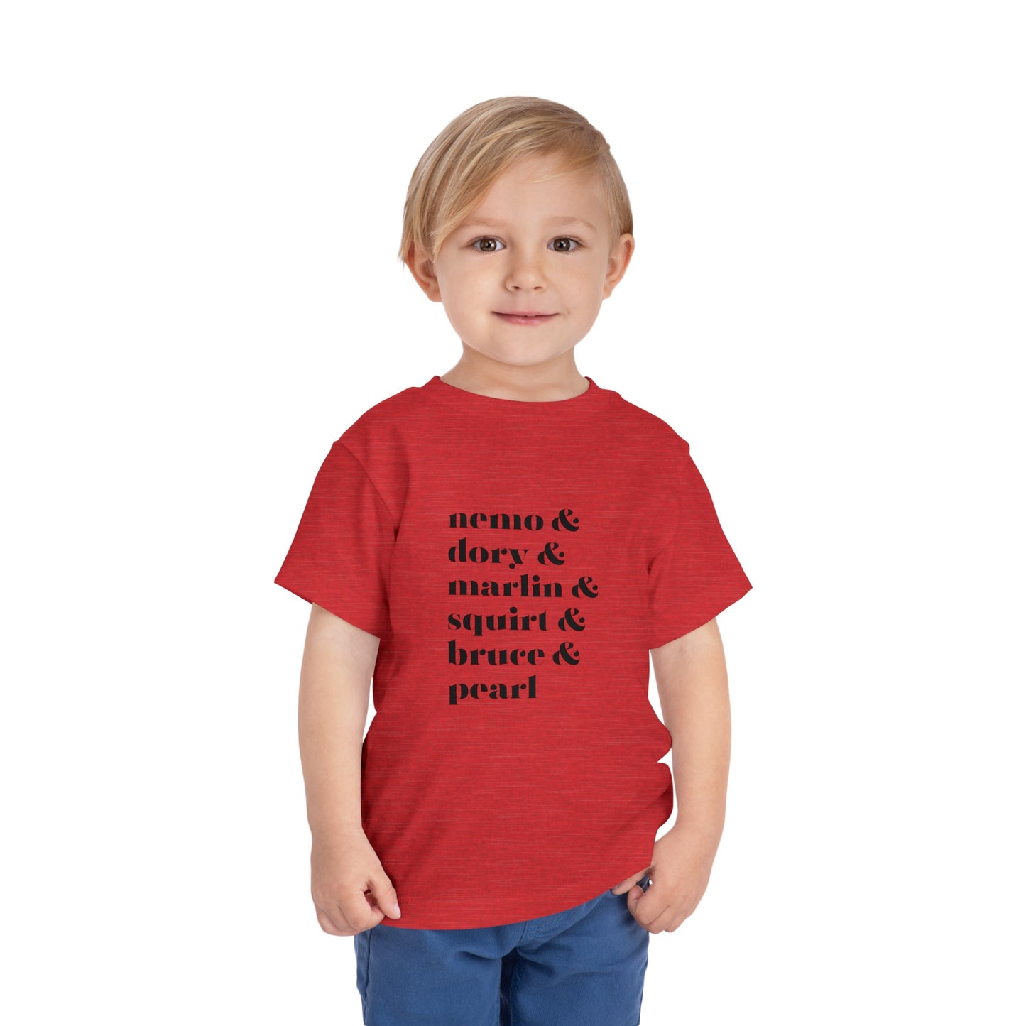Nemo Dory Marlin Toddler Short Sleeve Tee