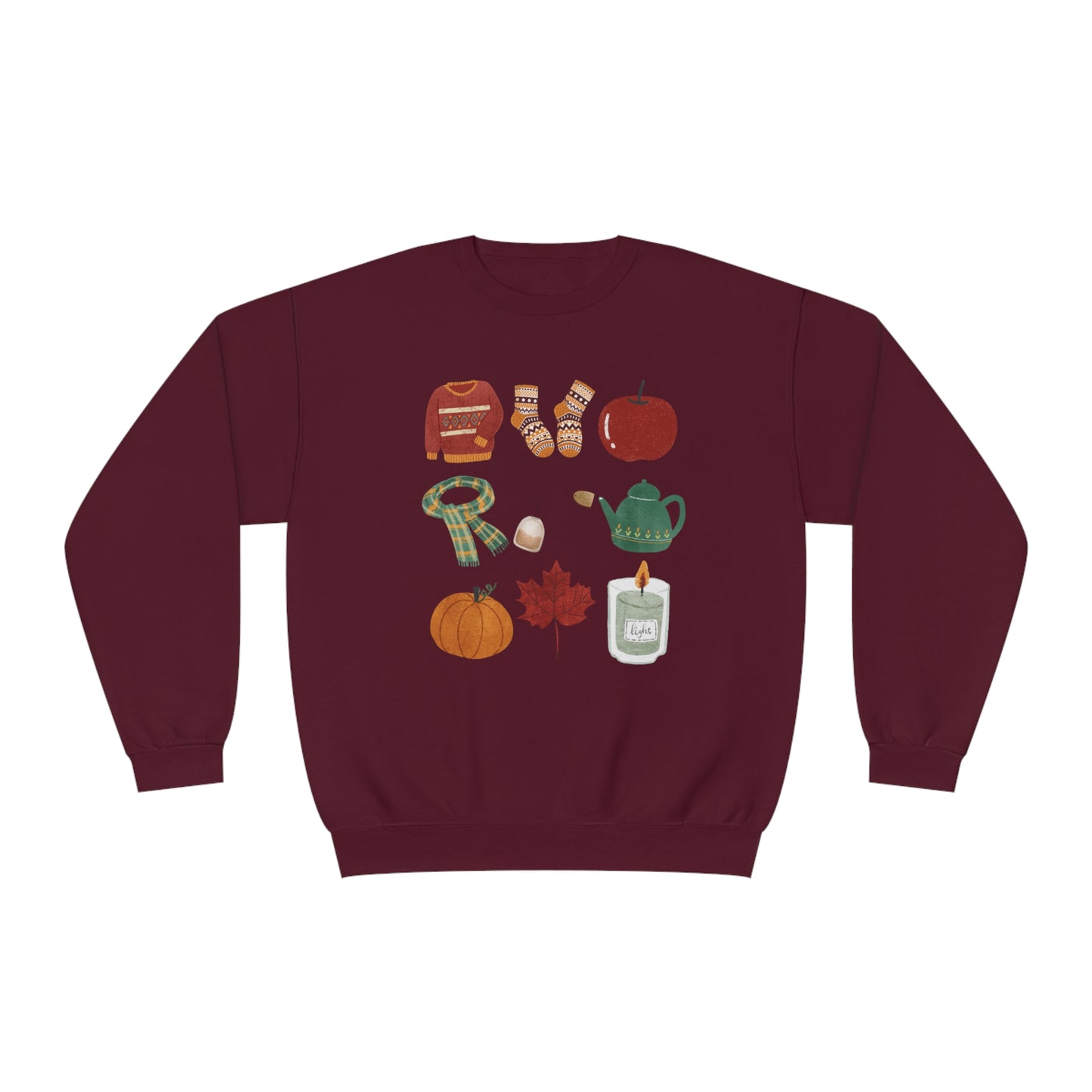 Fall Favorite Things Unisex NuBlend® Crewneck Sweatshirt