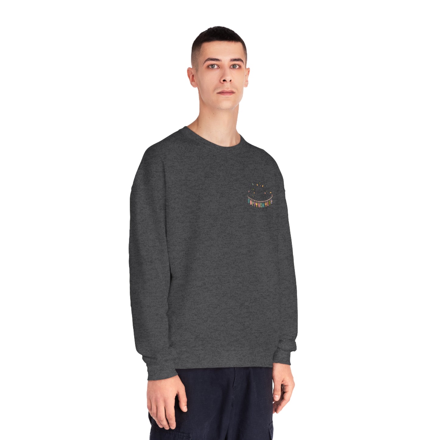 Happy New Year Banner Unisex NuBlend® Crewneck Sweatshirt