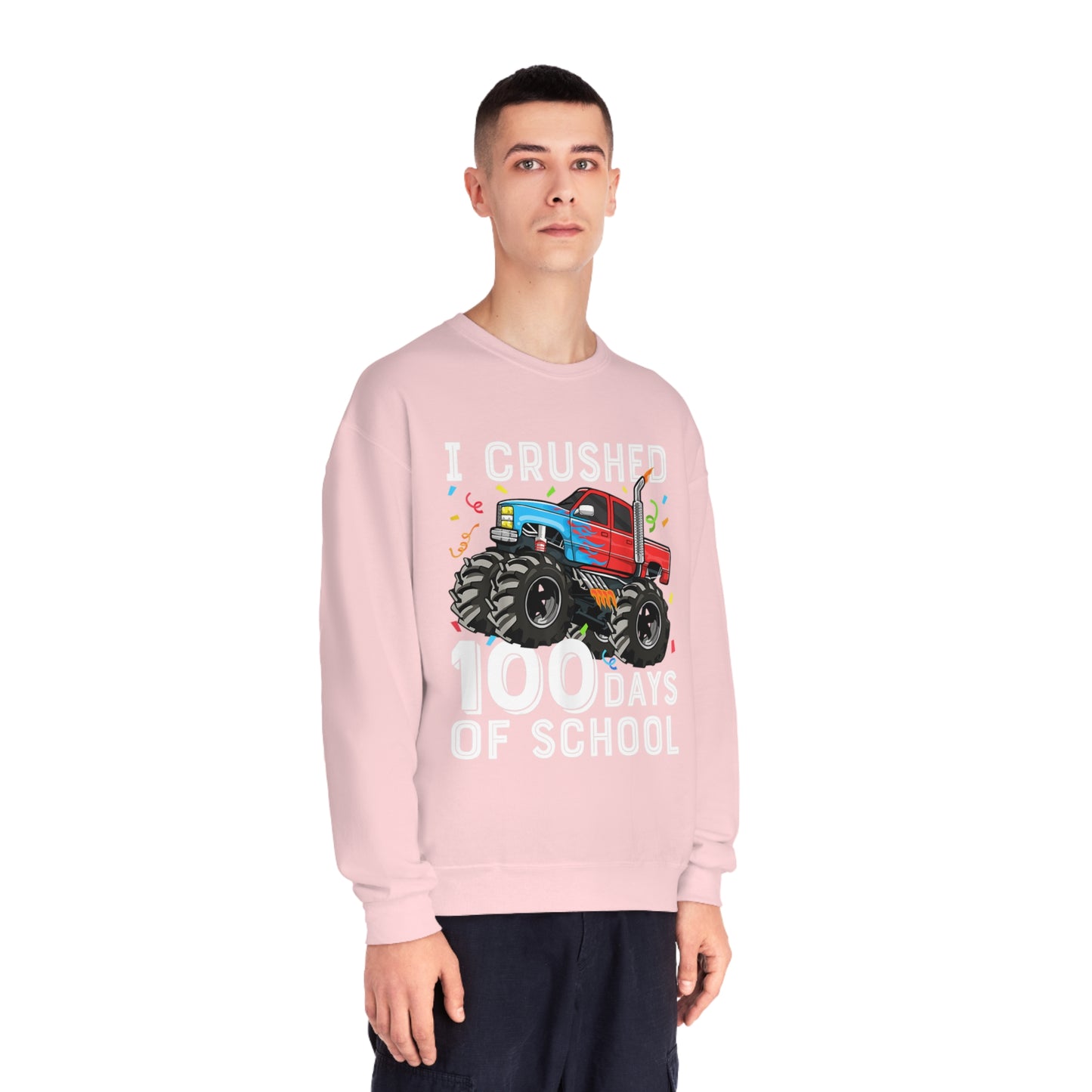 I Crushed 100 Days Unisex NuBlend® Crewneck Sweatshirt