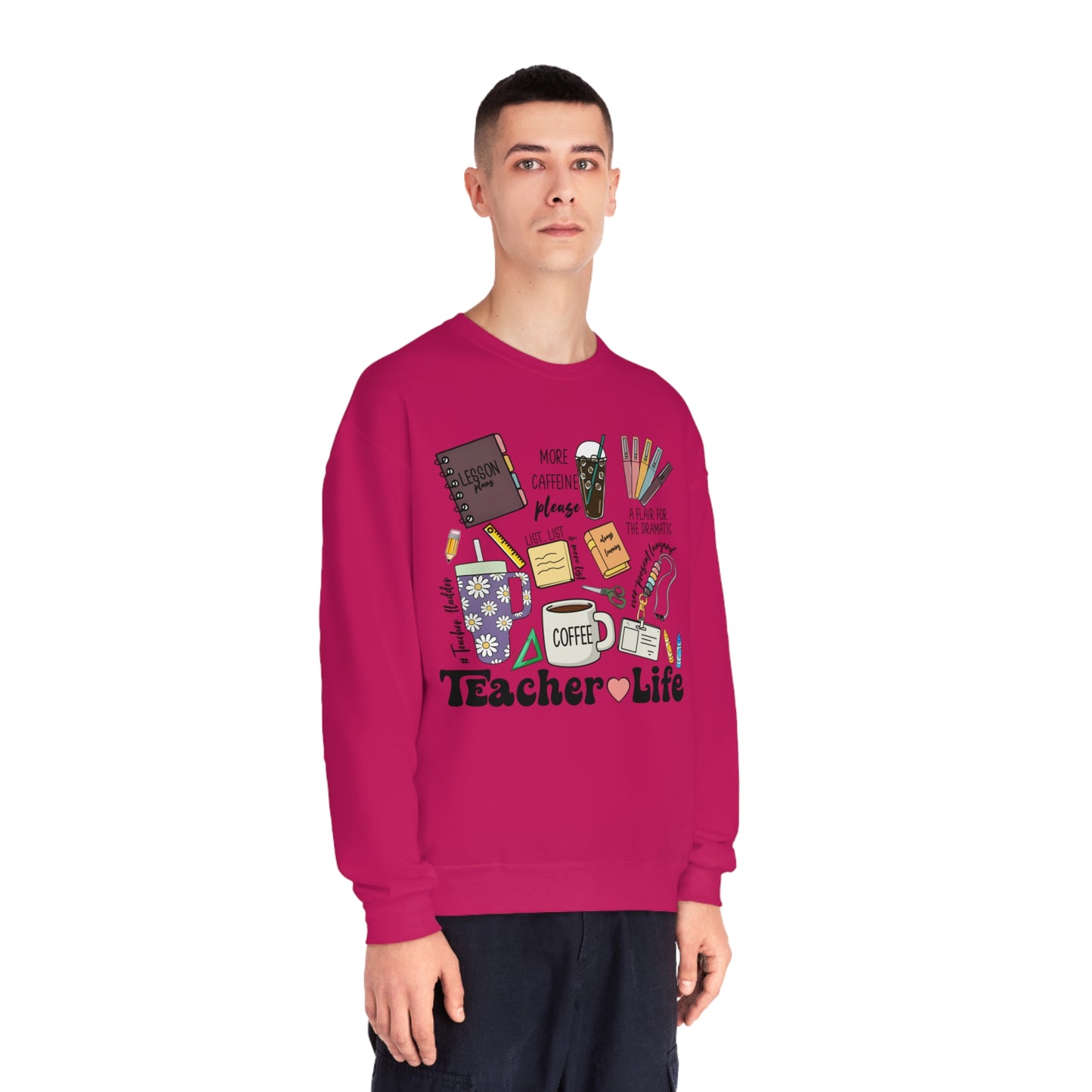 Teacher Things Unisex NuBlend® Crewneck Sweatshirt