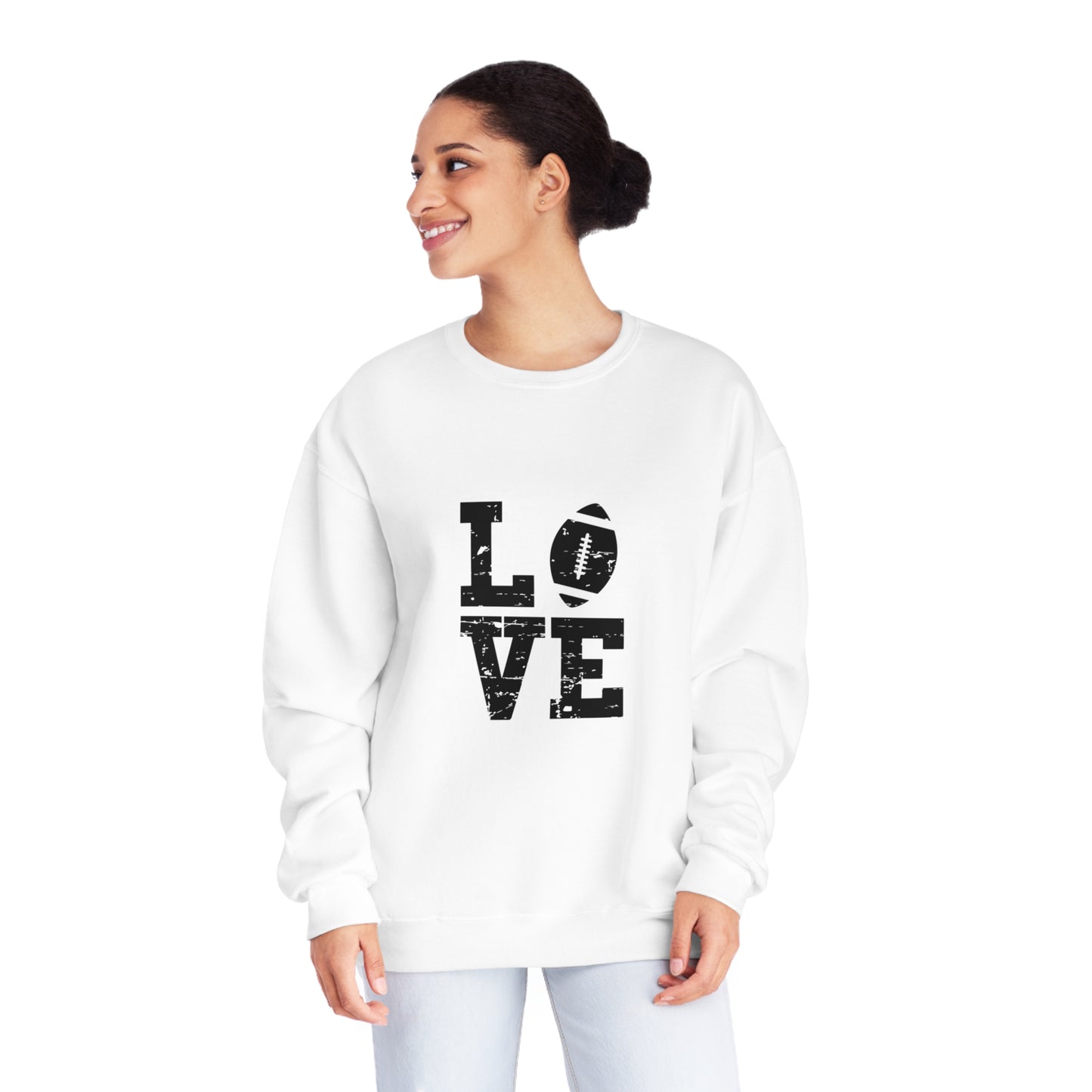 LOVE Football Unisex NuBlend® Crewneck Sweatshirt