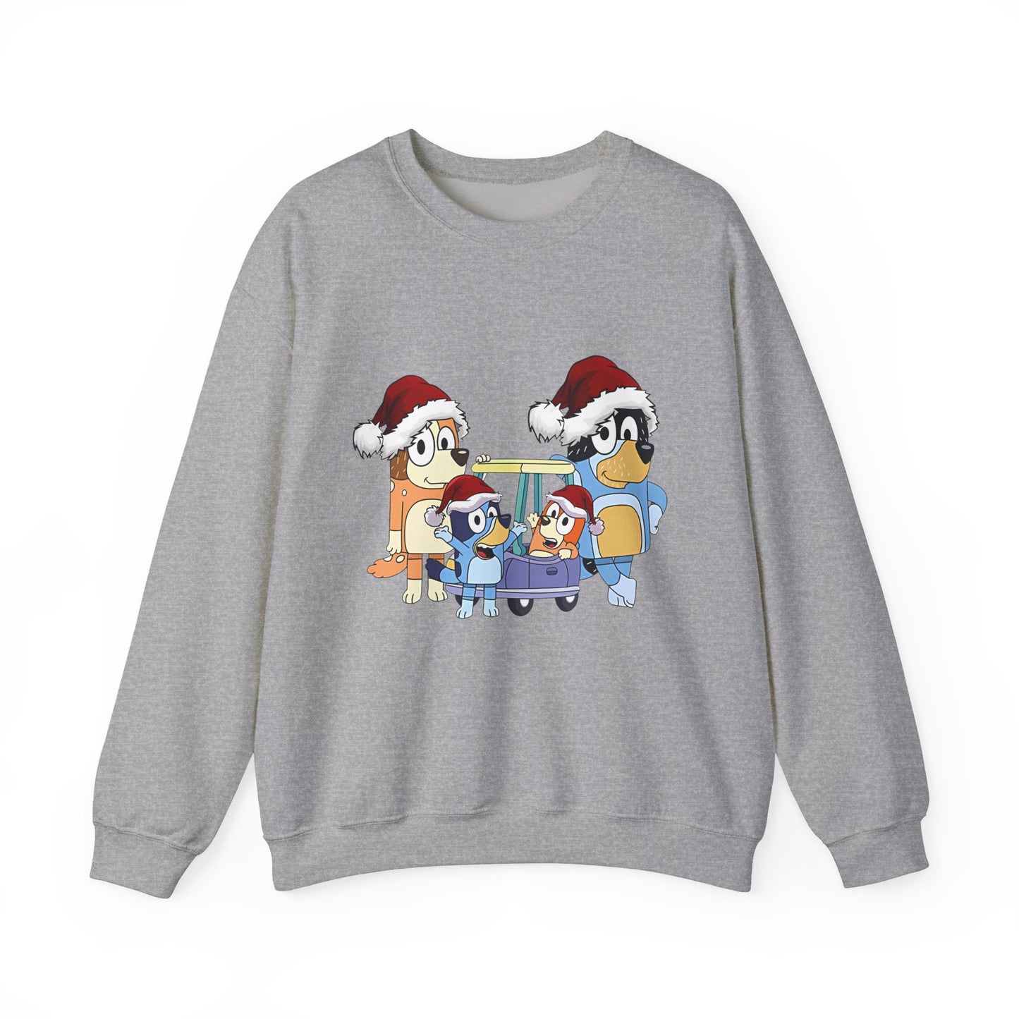 Heeler Family Christmas Unisex Heavy Blend™ Crewneck Sweatshirt