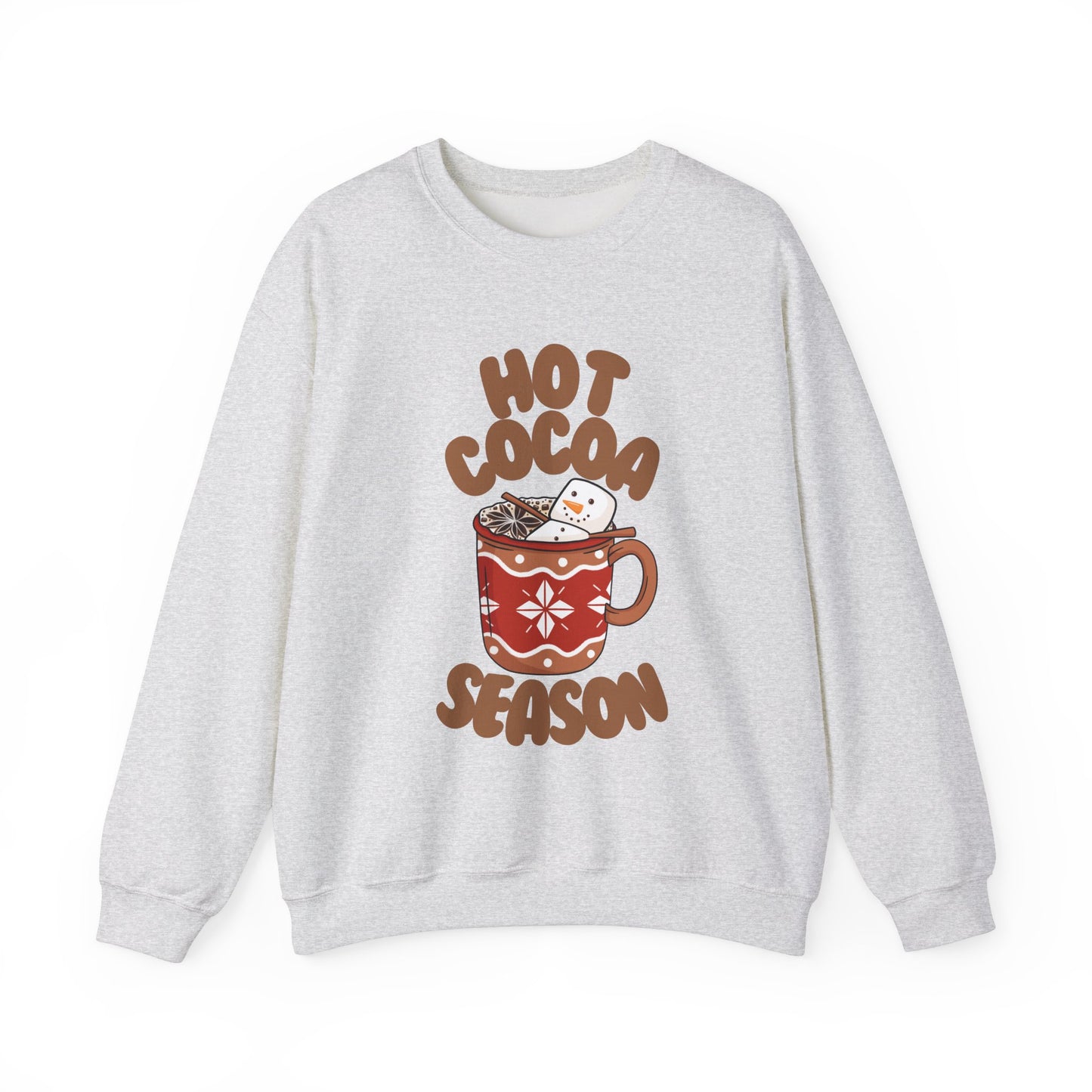 Hot Cocoa Season Unisex Heavy Blend™ Crewneck Sweatshirt