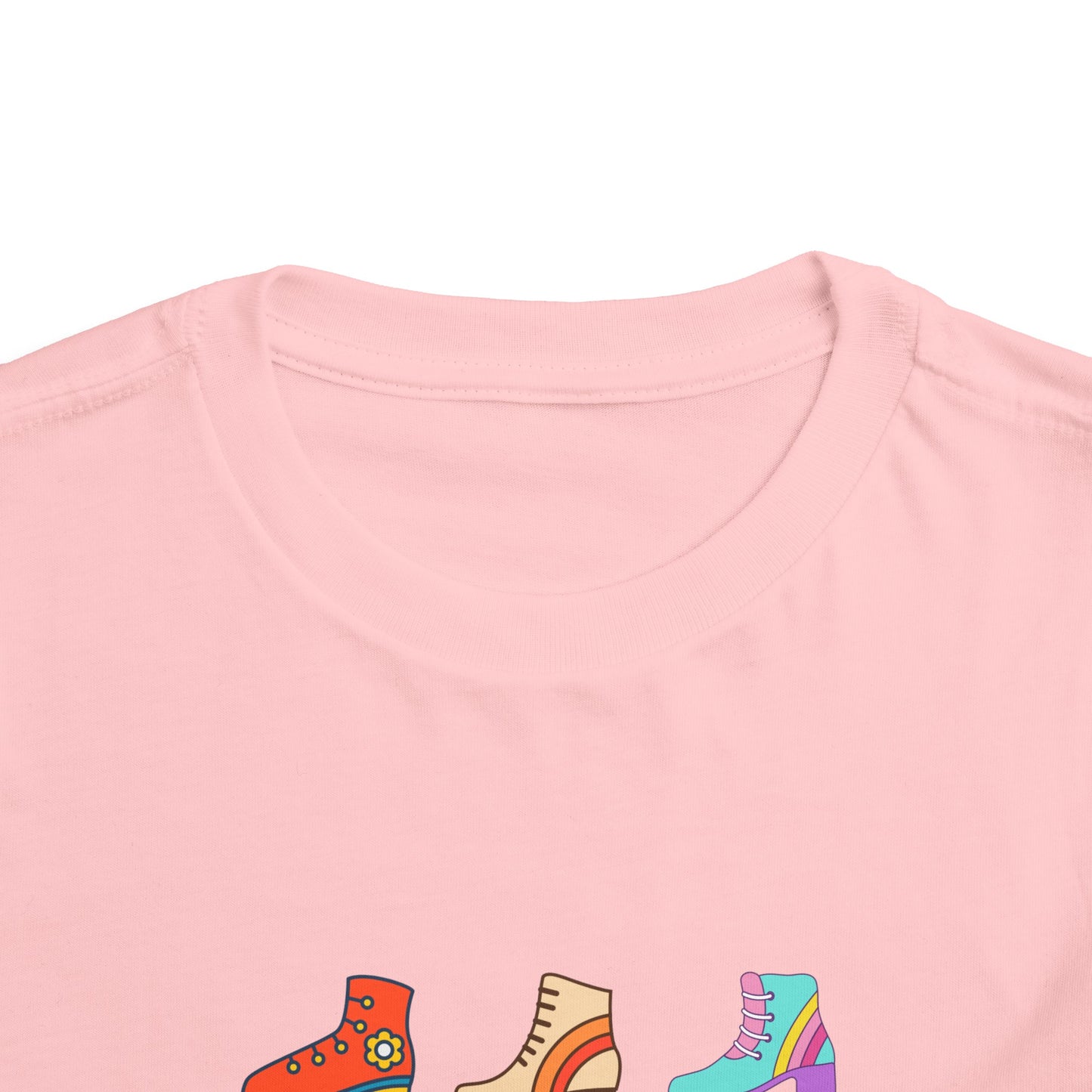 Roller Skates Toddler Short Sleeve Tee
