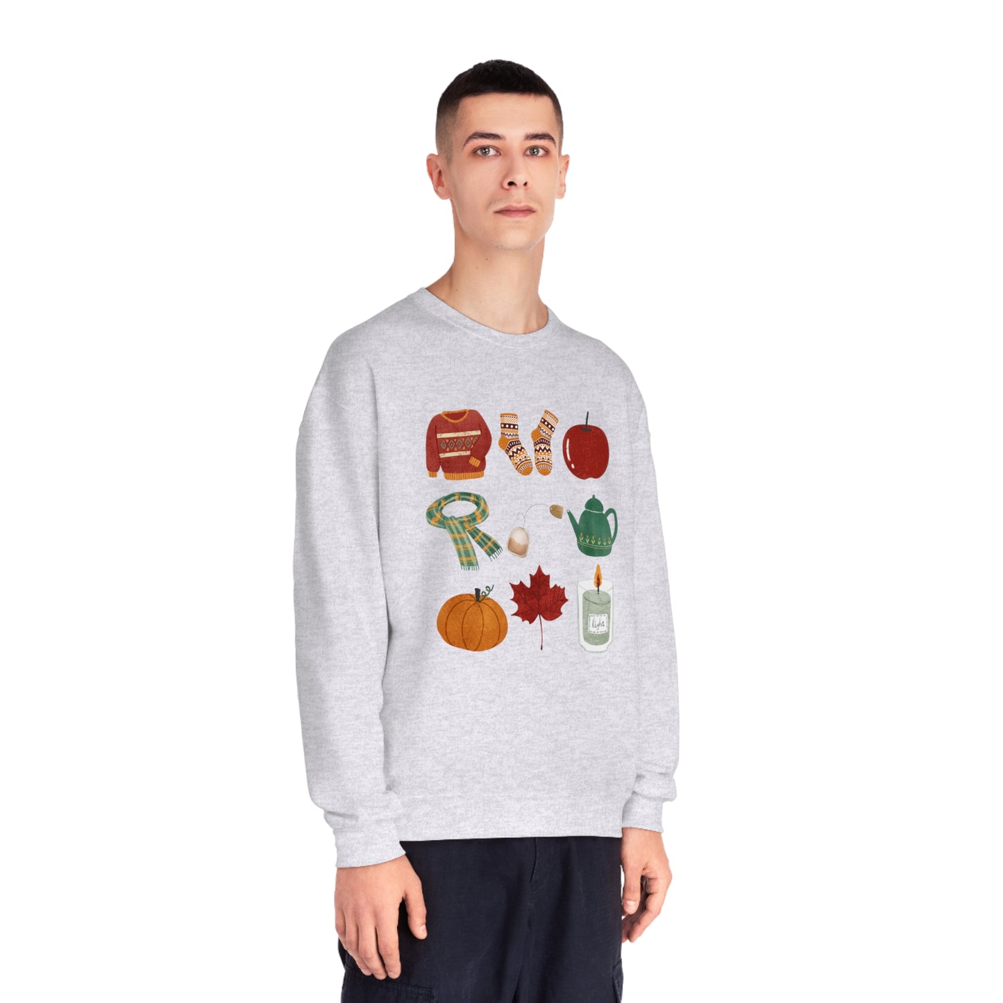 Fall Favorite Things Unisex NuBlend® Crewneck Sweatshirt