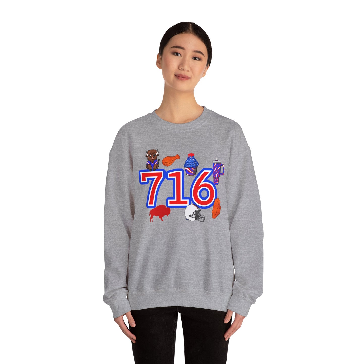 716 Unisex Heavy Blend™ Crewneck Sweatshirt