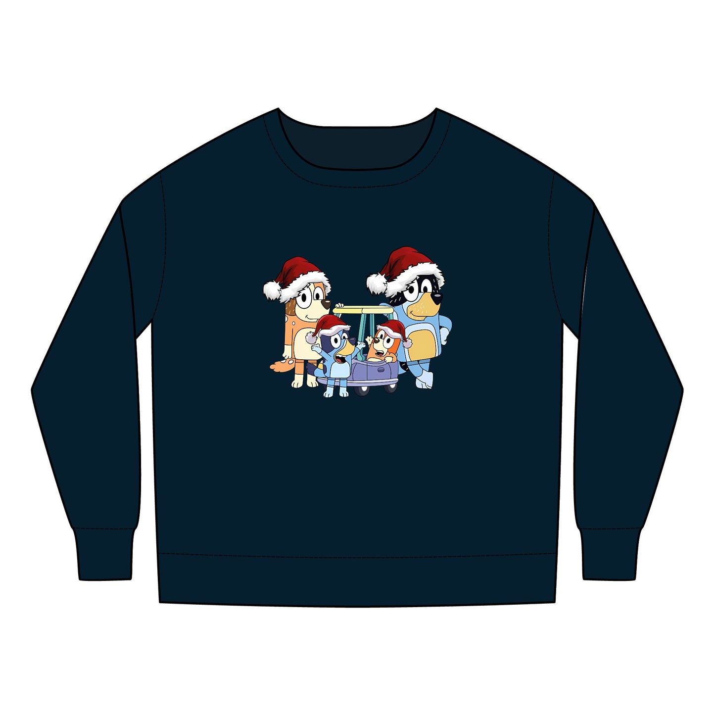Heeler Family Christmas Toddler Sweatshirt