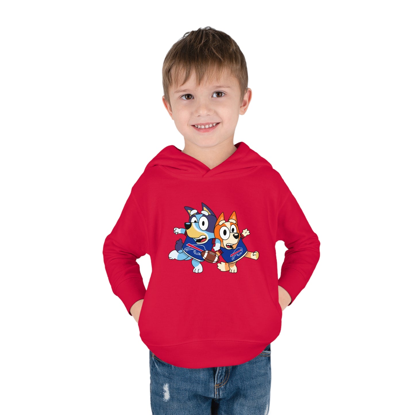 Buffalo Bluey Toddler Pullover Fleece Hoodie