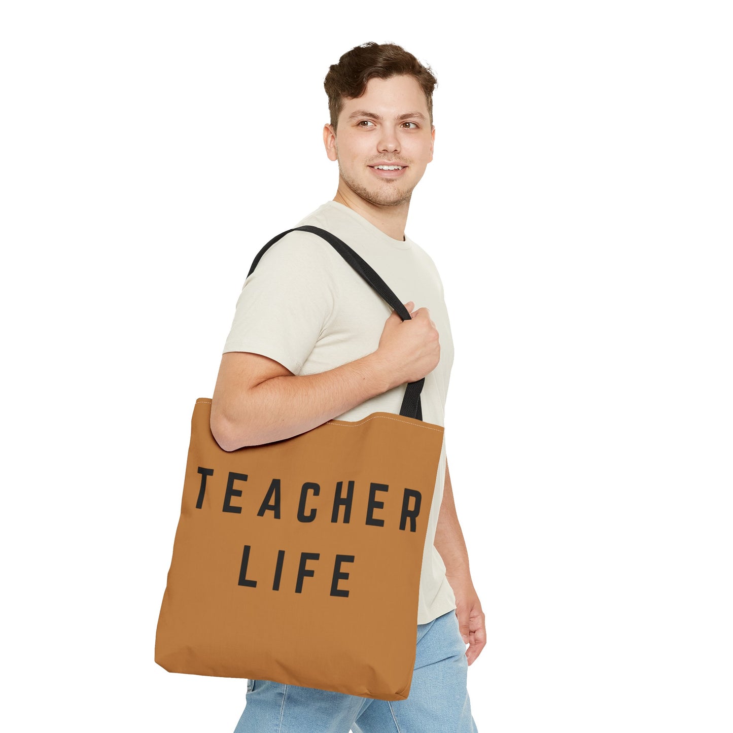 Teacher Life Tote Bag (AOP)
