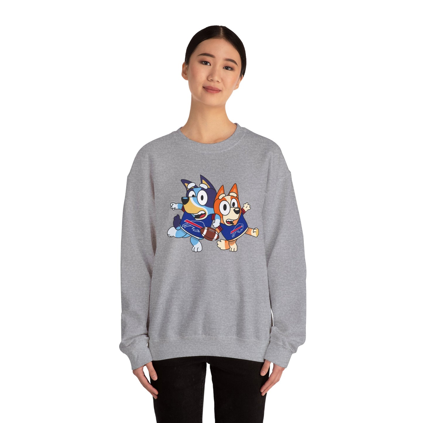 Bluey Buffalo Unisex Heavy Blend™ Crewneck Sweatshirt