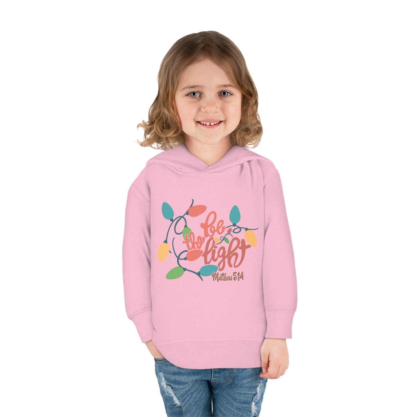 Be the Light Toddler Pullover Fleece Hoodie