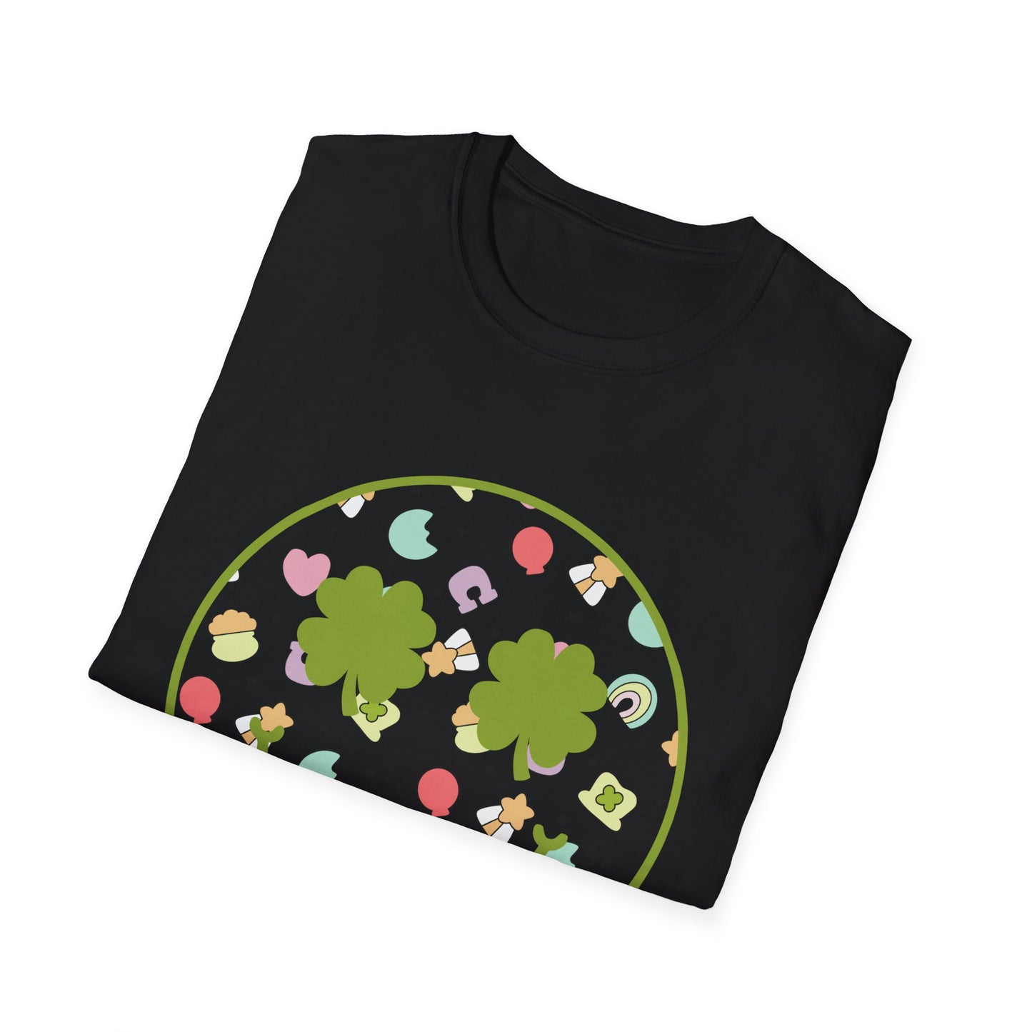 Lucky Charm Smiley Unisex Softstyle T-Shirt