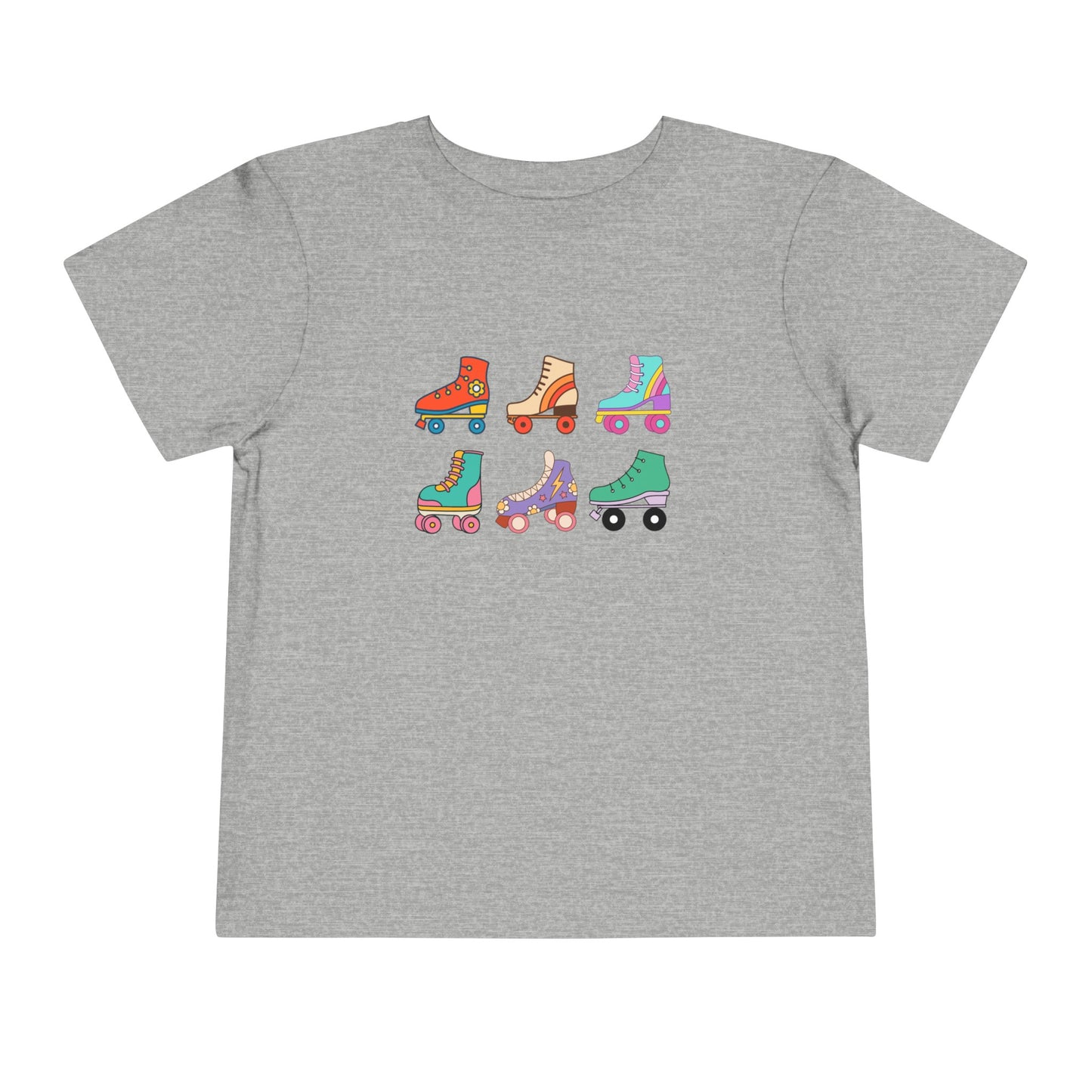 Roller Skates Toddler Short Sleeve Tee